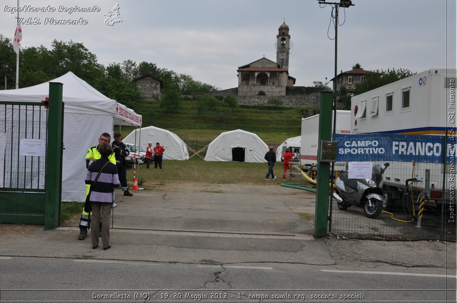 Dormelletto (NO) - 19-20 Maggio 2012 - 1 campo scuola regionale soccorsi speciali Croce Rossa Italiana - Croce Rossa Italiana - Ispettorato Regionale Volontari del Soccorso Piemonte