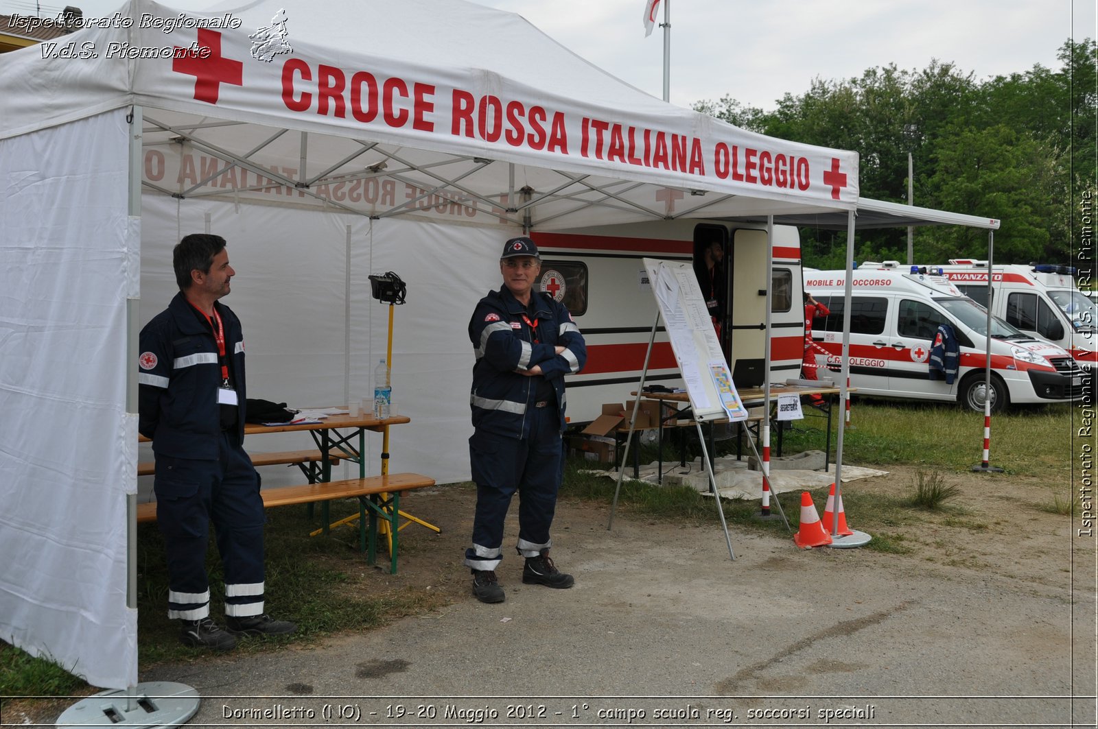 Dormelletto (NO) - 19-20 Maggio 2012 - 1 campo scuola regionale soccorsi speciali Croce Rossa Italiana - Croce Rossa Italiana - Ispettorato Regionale Volontari del Soccorso Piemonte