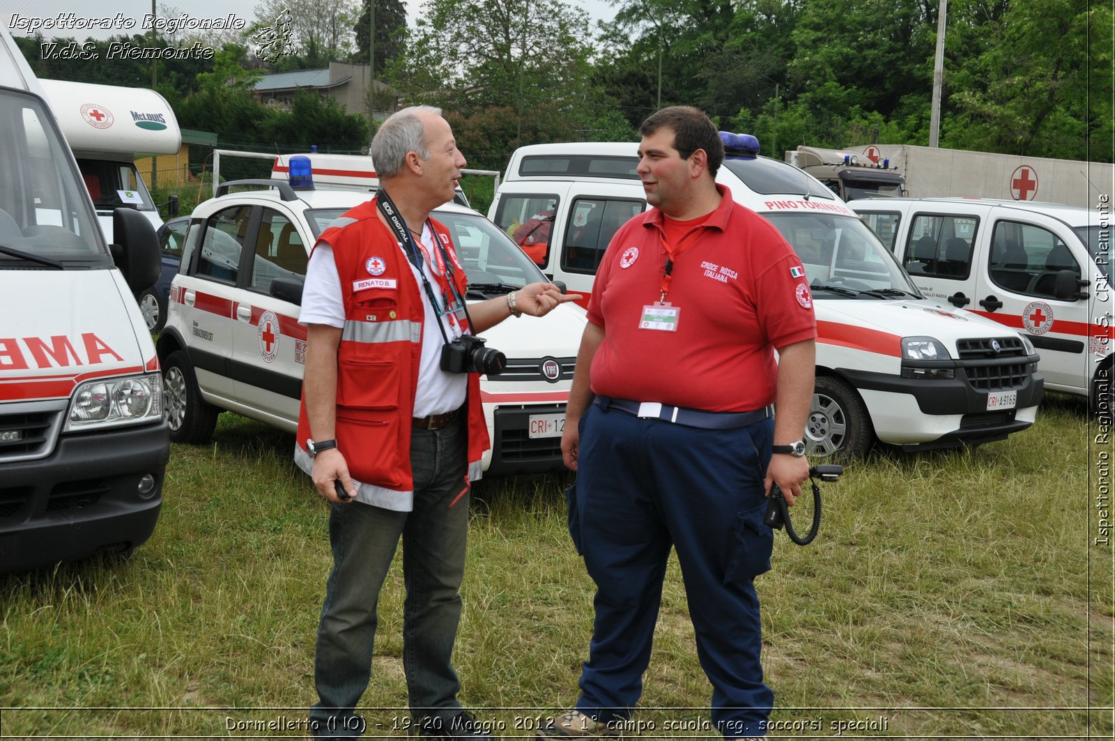 Dormelletto (NO) - 19-20 Maggio 2012 - 1 campo scuola regionale soccorsi speciali Croce Rossa Italiana - Croce Rossa Italiana - Ispettorato Regionale Volontari del Soccorso Piemonte