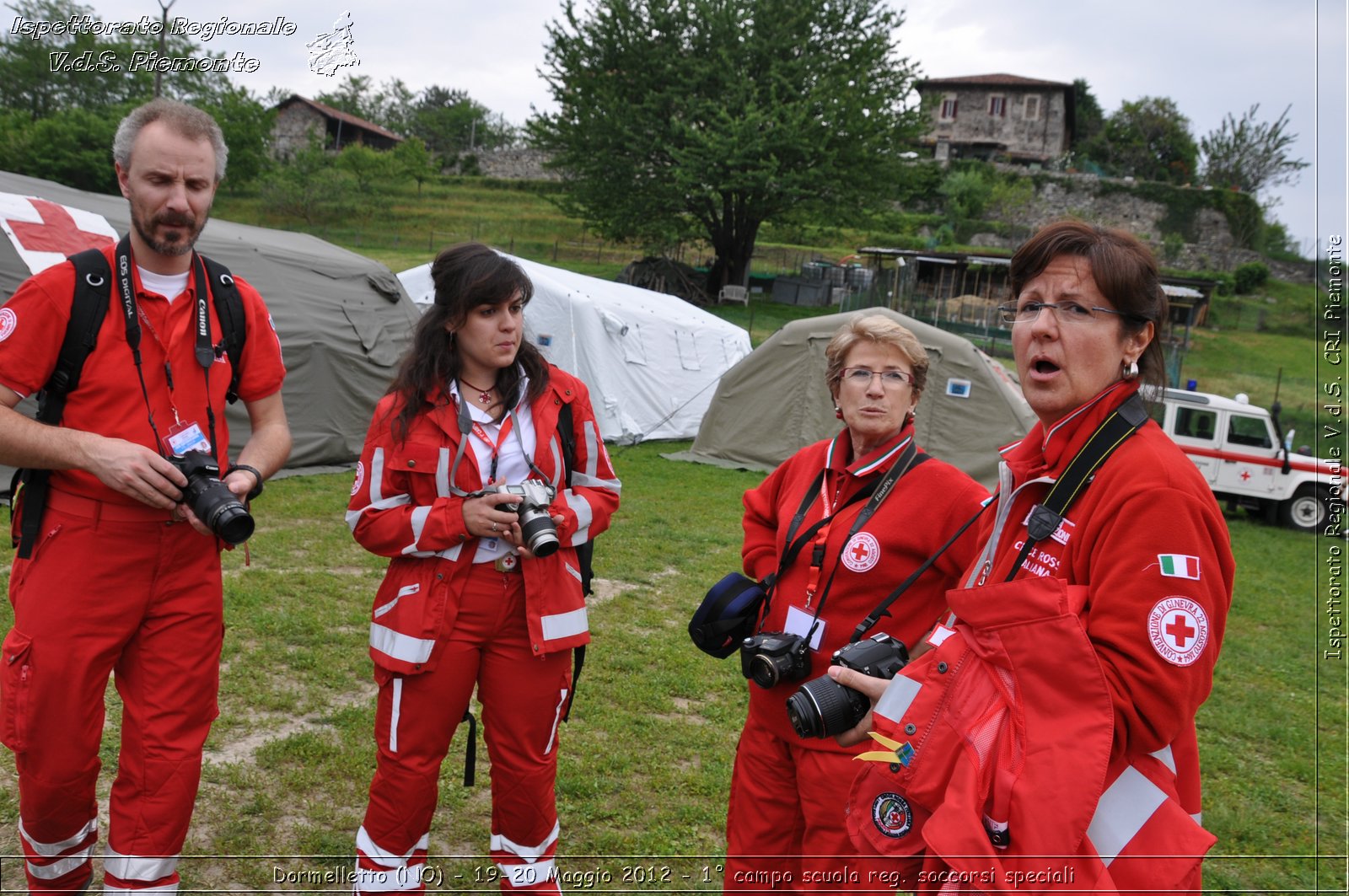 Dormelletto (NO) - 19-20 Maggio 2012 - 1 campo scuola regionale soccorsi speciali Croce Rossa Italiana - Croce Rossa Italiana - Ispettorato Regionale Volontari del Soccorso Piemonte