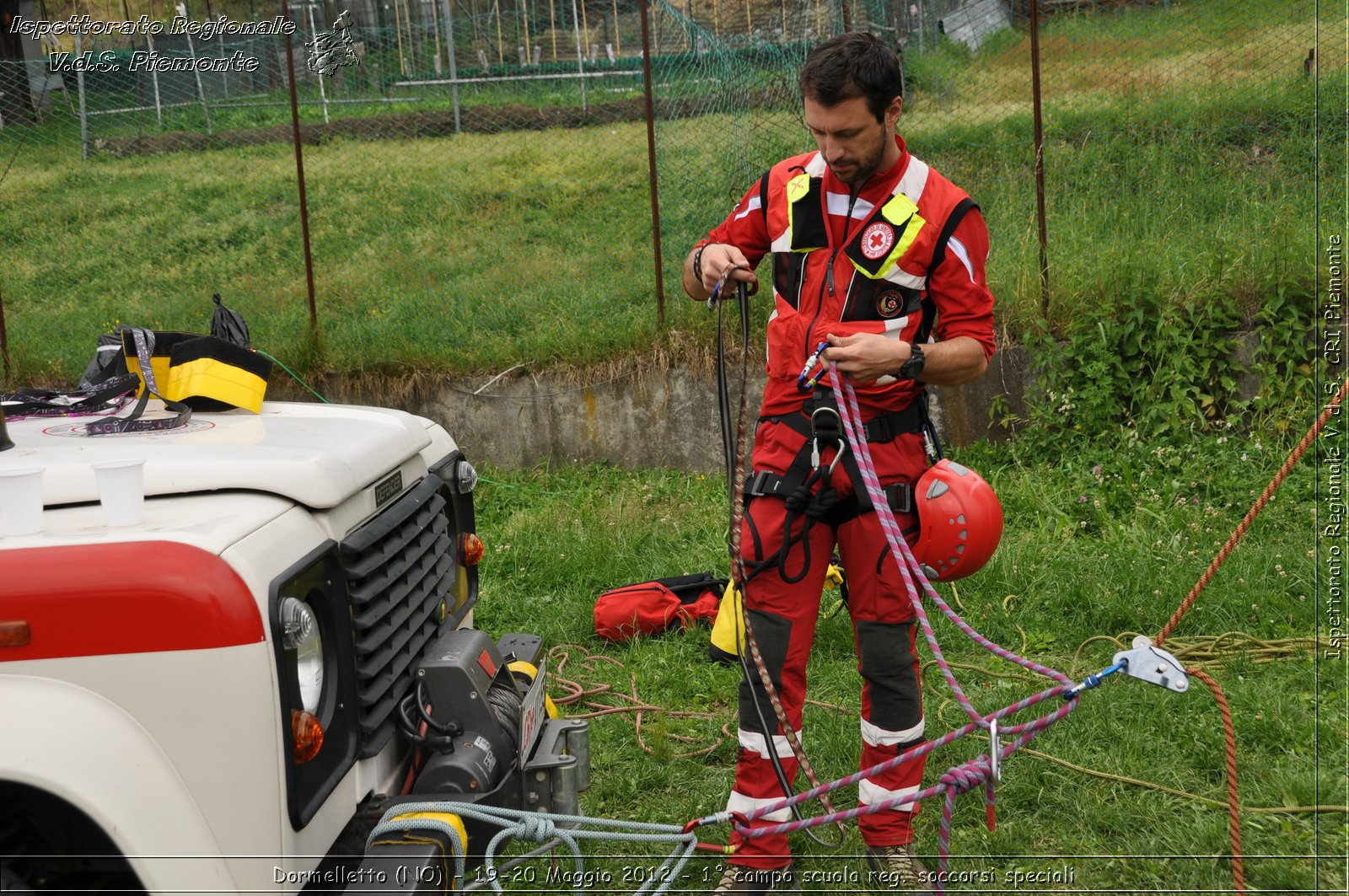 Dormelletto (NO) - 19-20 Maggio 2012 - 1 campo scuola regionale soccorsi speciali Croce Rossa Italiana - Croce Rossa Italiana - Ispettorato Regionale Volontari del Soccorso Piemonte