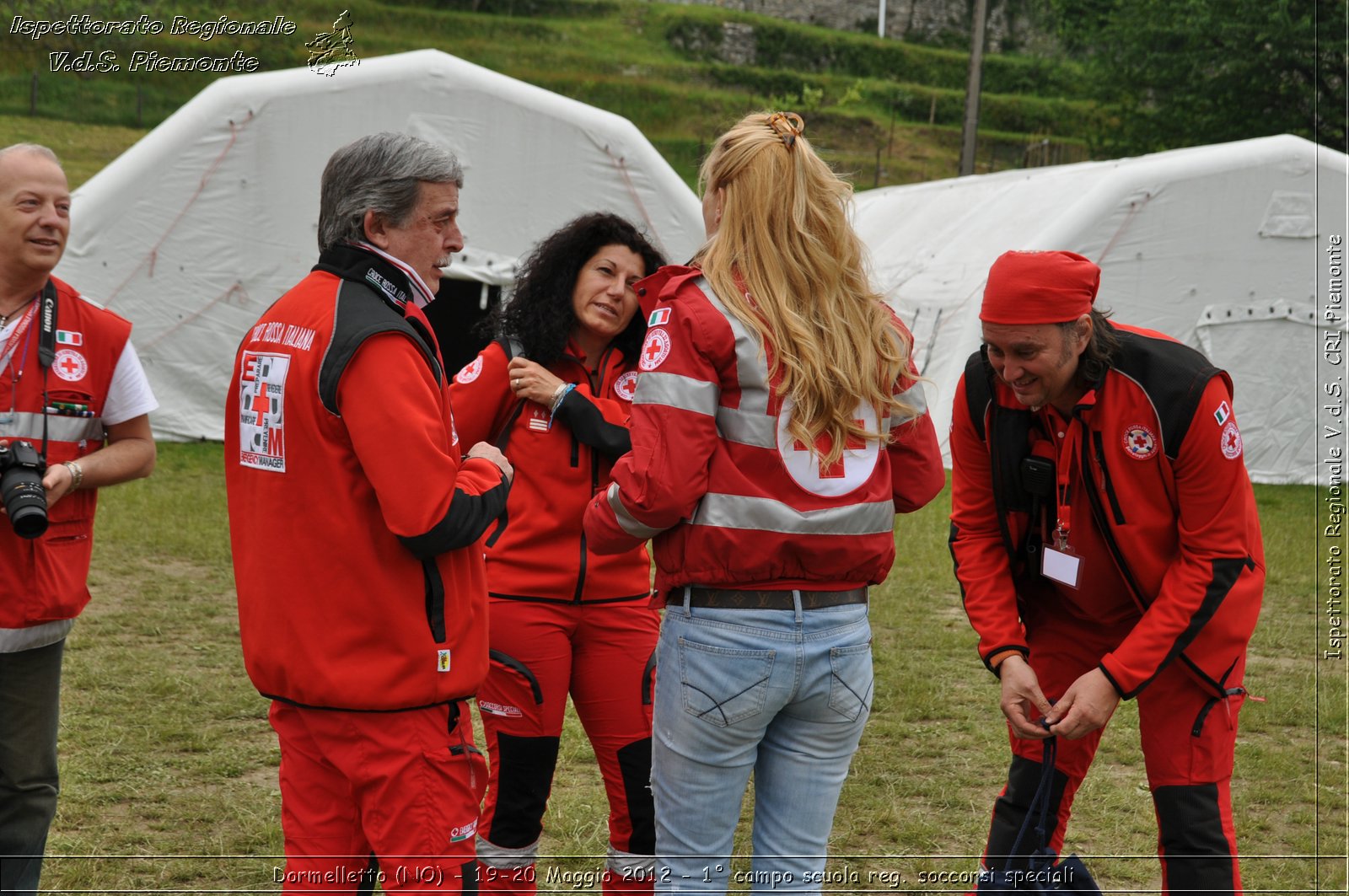 Dormelletto (NO) - 19-20 Maggio 2012 - 1 campo scuola regionale soccorsi speciali Croce Rossa Italiana - Croce Rossa Italiana - Ispettorato Regionale Volontari del Soccorso Piemonte