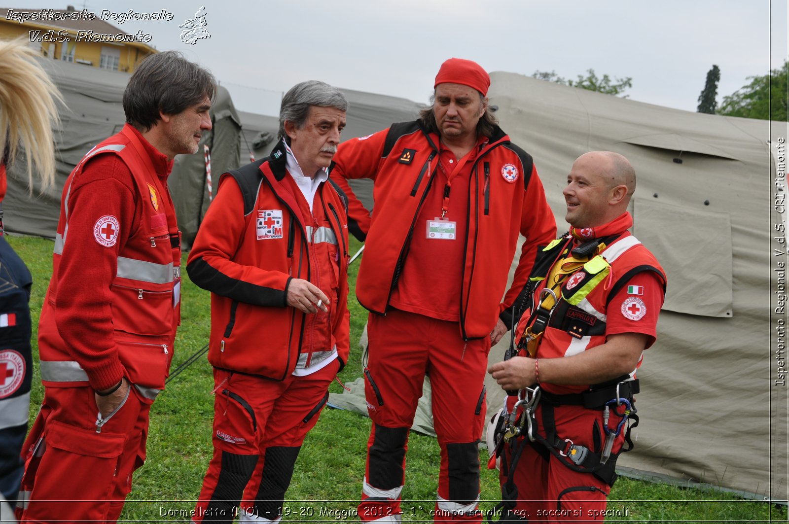 Dormelletto (NO) - 19-20 Maggio 2012 - 1 campo scuola regionale soccorsi speciali Croce Rossa Italiana - Croce Rossa Italiana - Ispettorato Regionale Volontari del Soccorso Piemonte