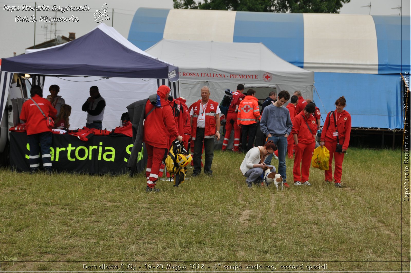 Dormelletto (NO) - 19-20 Maggio 2012 - 1 campo scuola regionale soccorsi speciali Croce Rossa Italiana - Croce Rossa Italiana - Ispettorato Regionale Volontari del Soccorso Piemonte