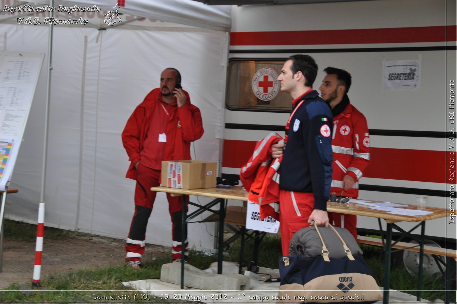 Dormelletto (NO) - 19-20 Maggio 2012 - 1 campo scuola regionale soccorsi speciali Croce Rossa Italiana - Croce Rossa Italiana - Ispettorato Regionale Volontari del Soccorso Piemonte