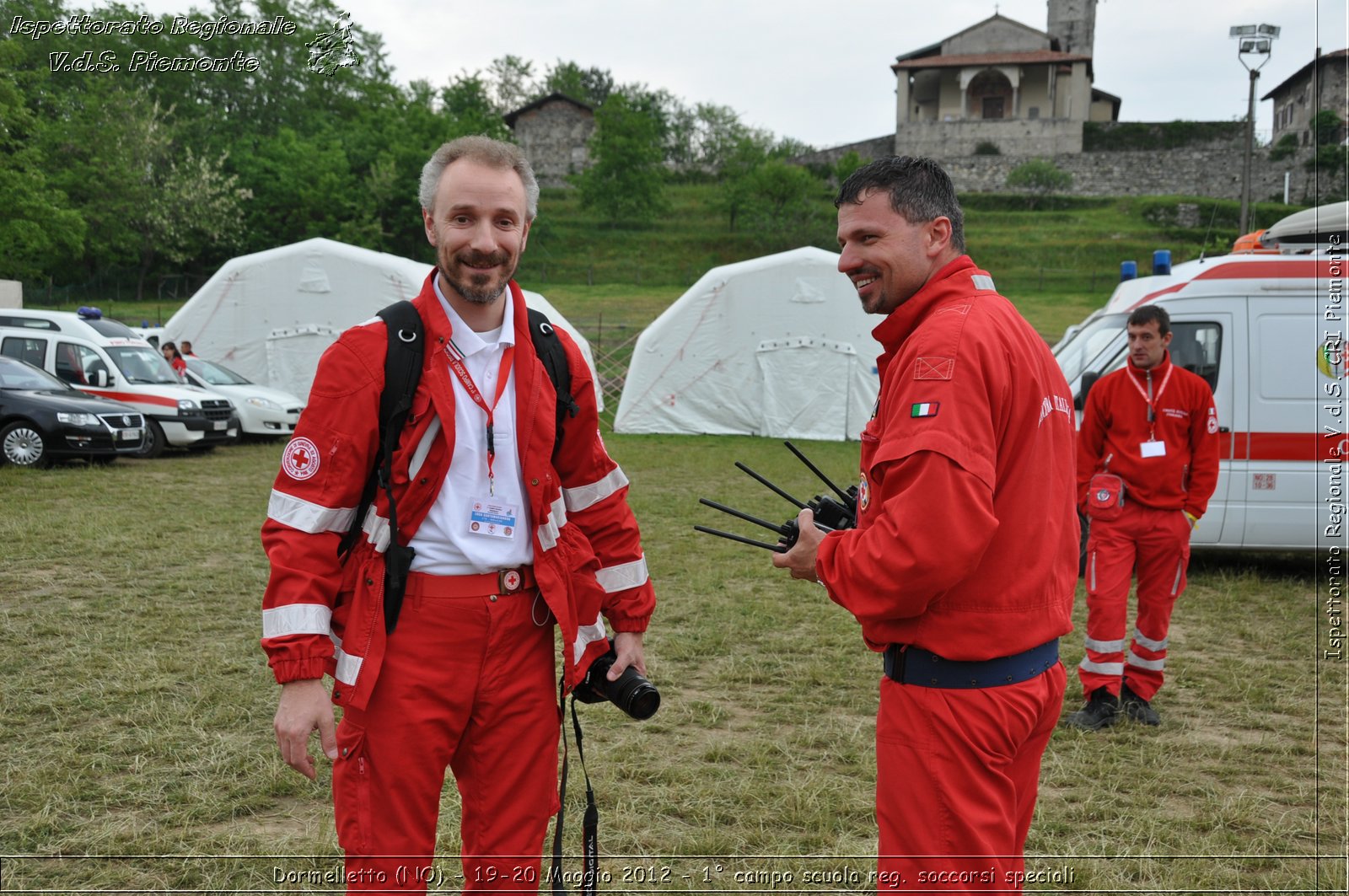 Dormelletto (NO) - 19-20 Maggio 2012 - 1 campo scuola regionale soccorsi speciali Croce Rossa Italiana - Croce Rossa Italiana - Ispettorato Regionale Volontari del Soccorso Piemonte