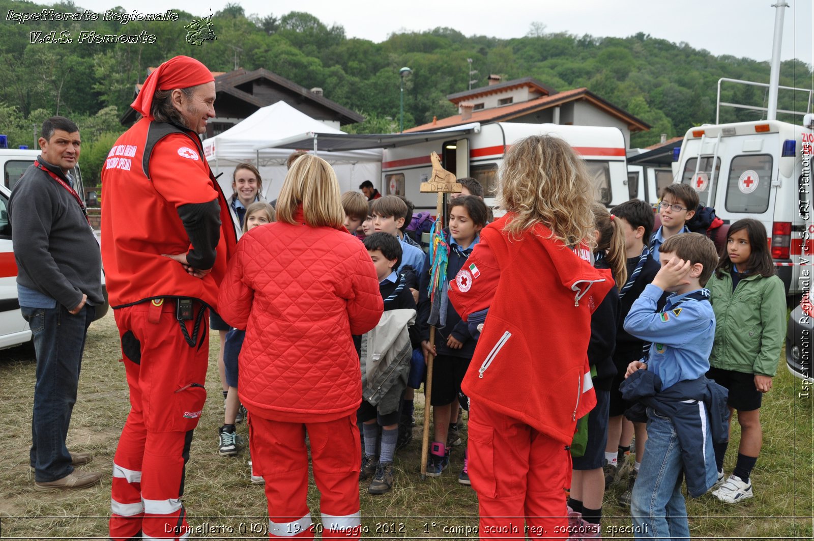 Dormelletto (NO) - 19-20 Maggio 2012 - 1 campo scuola regionale soccorsi speciali Croce Rossa Italiana - Croce Rossa Italiana - Ispettorato Regionale Volontari del Soccorso Piemonte