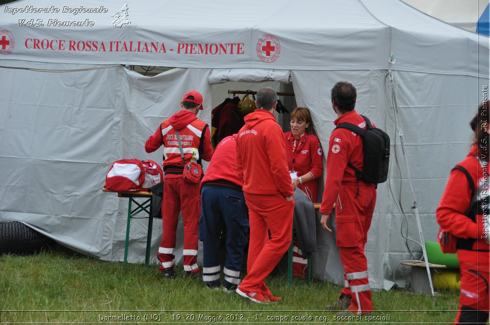 Dormelletto (NO) - 19-20 Maggio 2012 - 1 campo scuola regionale soccorsi speciali Croce Rossa Italiana - Croce Rossa Italiana - Ispettorato Regionale Volontari del Soccorso Piemonte