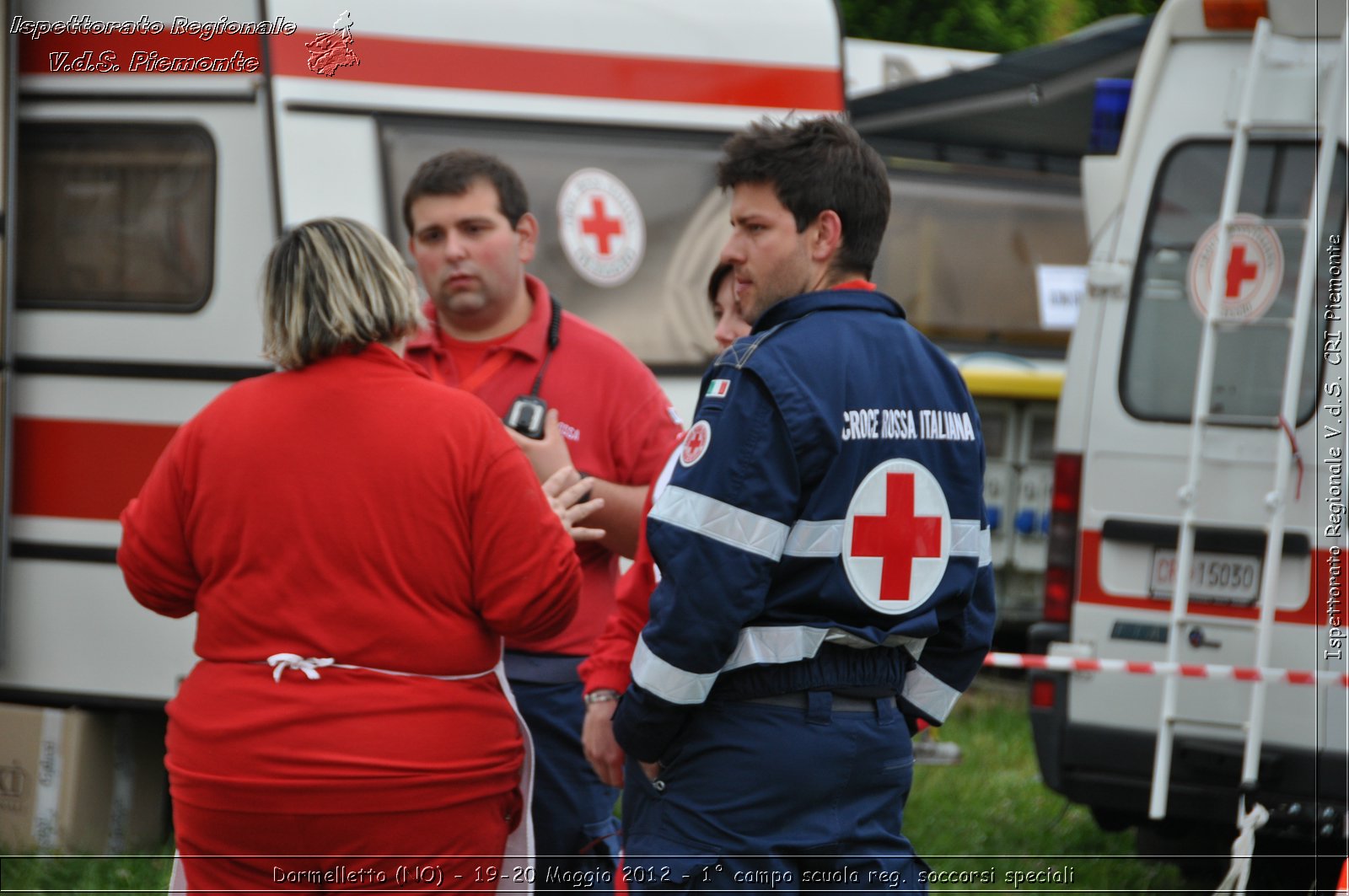 Dormelletto (NO) - 19-20 Maggio 2012 - 1 campo scuola regionale soccorsi speciali Croce Rossa Italiana - Croce Rossa Italiana - Ispettorato Regionale Volontari del Soccorso Piemonte