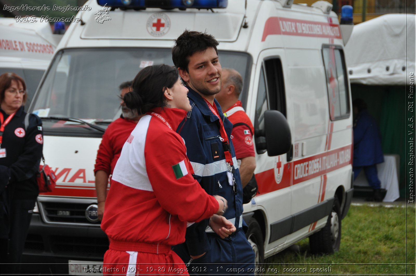Dormelletto (NO) - 19-20 Maggio 2012 - 1 campo scuola regionale soccorsi speciali Croce Rossa Italiana - Croce Rossa Italiana - Ispettorato Regionale Volontari del Soccorso Piemonte
