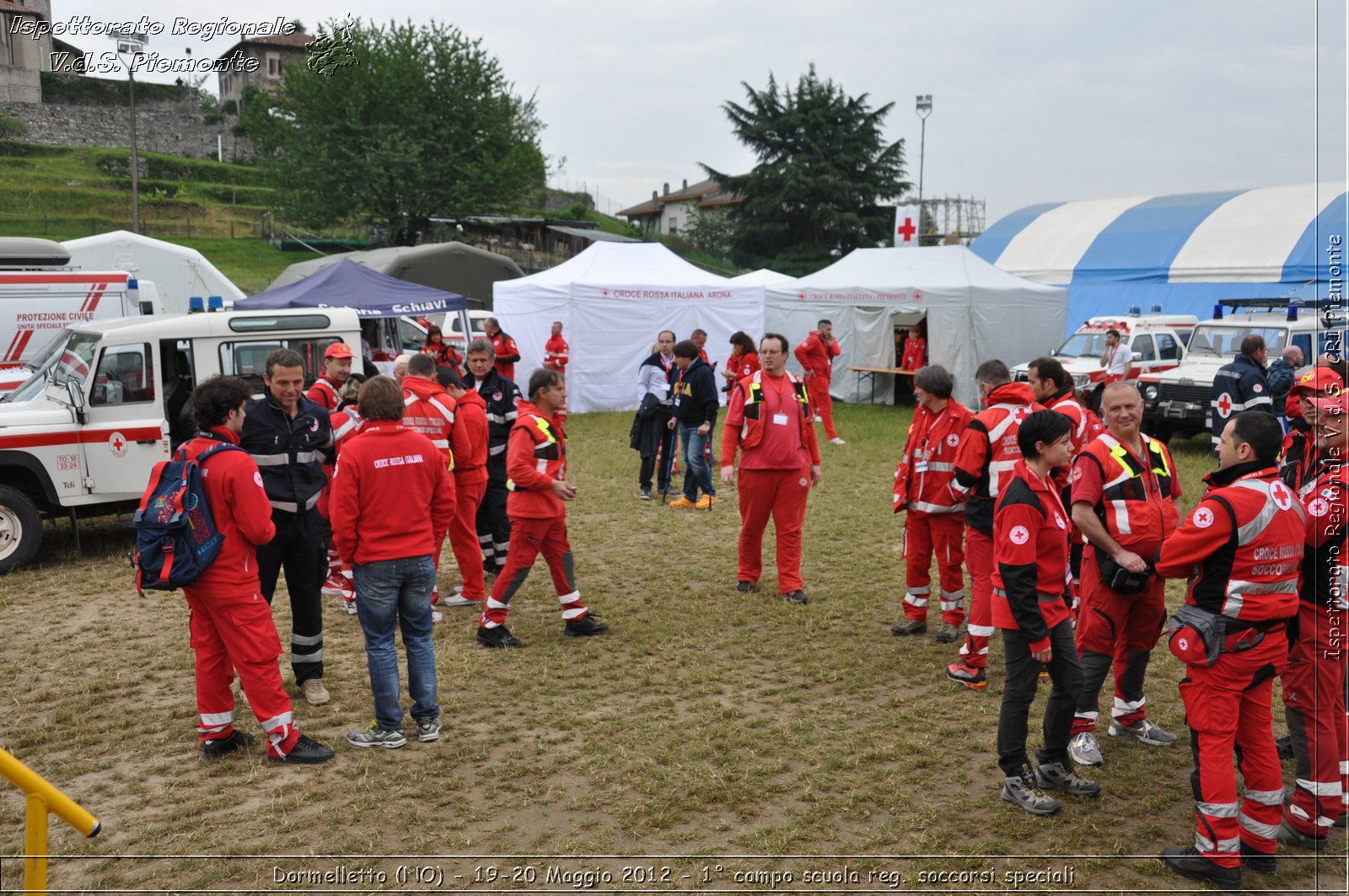 Dormelletto (NO) - 19-20 Maggio 2012 - 1 campo scuola regionale soccorsi speciali Croce Rossa Italiana - Croce Rossa Italiana - Ispettorato Regionale Volontari del Soccorso Piemonte