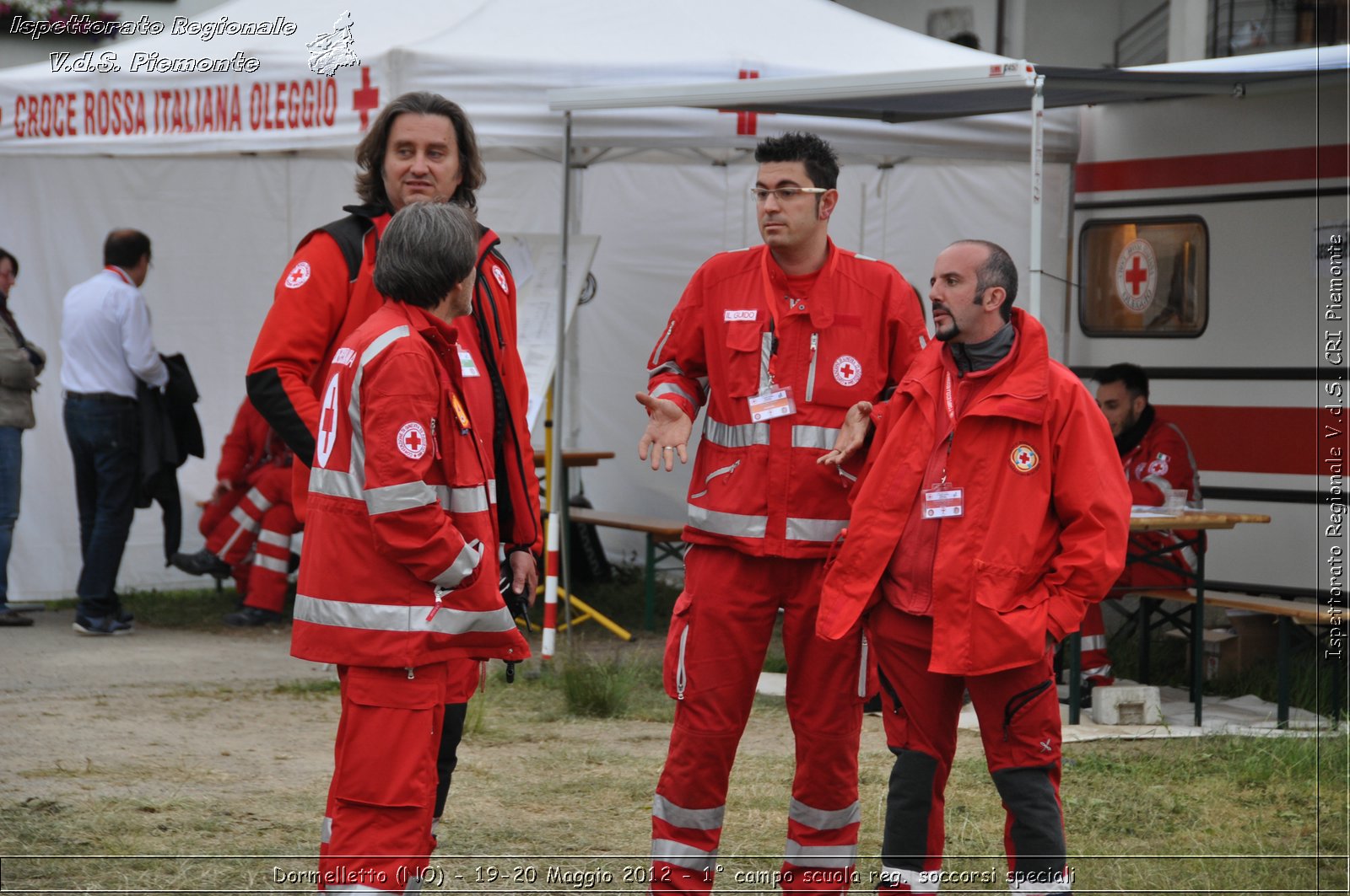 Dormelletto (NO) - 19-20 Maggio 2012 - 1 campo scuola regionale soccorsi speciali Croce Rossa Italiana - Croce Rossa Italiana - Ispettorato Regionale Volontari del Soccorso Piemonte