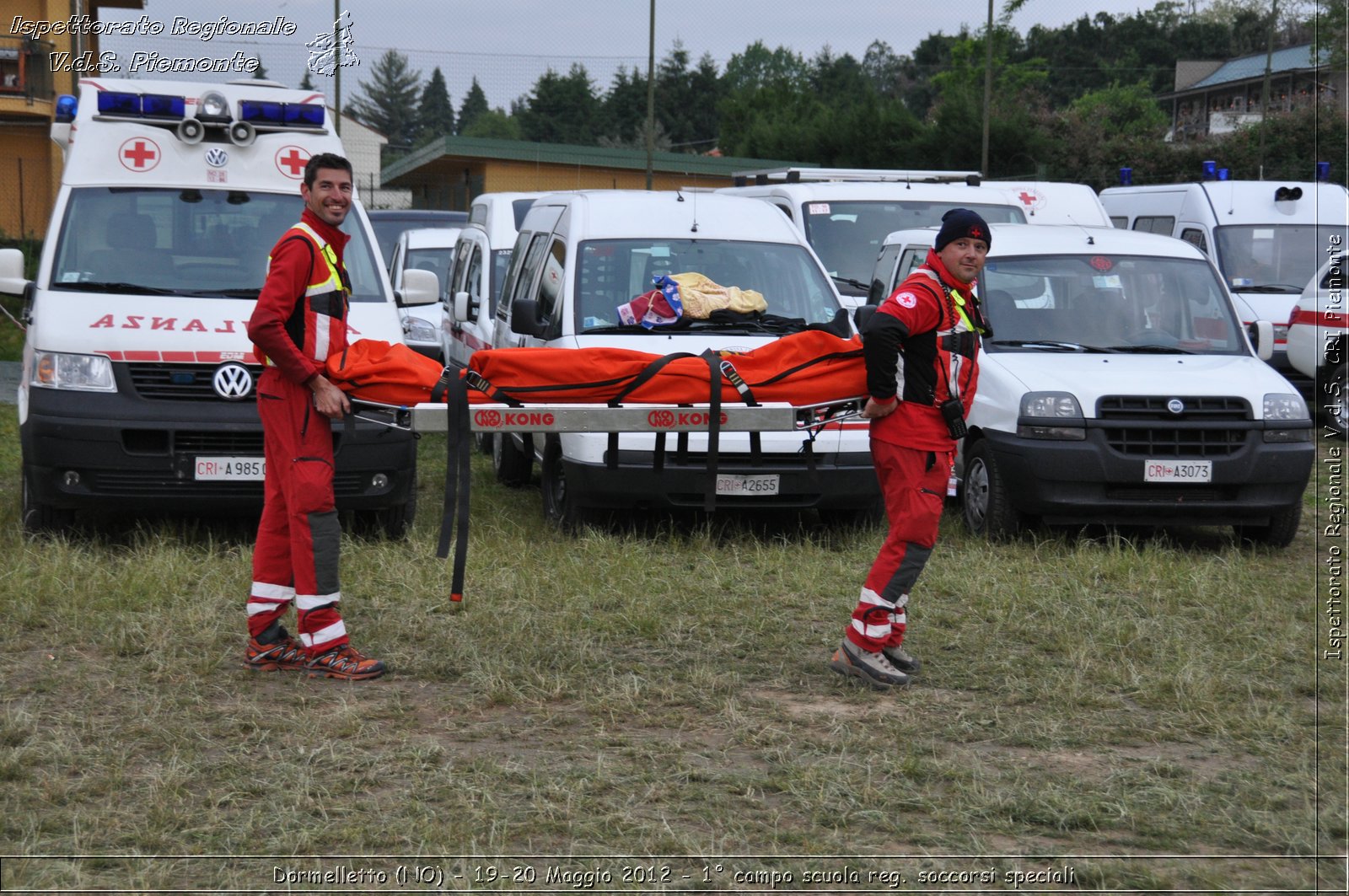 Dormelletto (NO) - 19-20 Maggio 2012 - 1 campo scuola regionale soccorsi speciali Croce Rossa Italiana - Croce Rossa Italiana - Ispettorato Regionale Volontari del Soccorso Piemonte