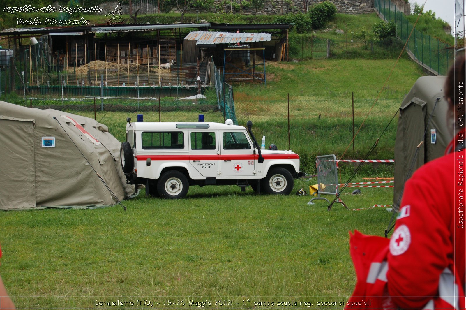 Dormelletto (NO) - 19-20 Maggio 2012 - 1 campo scuola regionale soccorsi speciali Croce Rossa Italiana - Croce Rossa Italiana - Ispettorato Regionale Volontari del Soccorso Piemonte