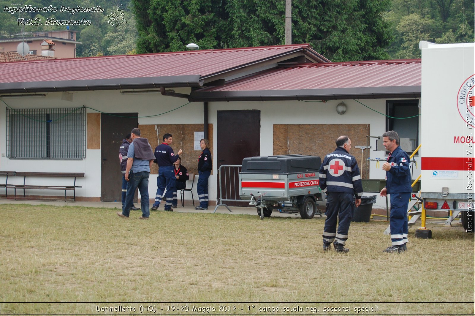 Dormelletto (NO) - 19-20 Maggio 2012 - 1 campo scuola regionale soccorsi speciali Croce Rossa Italiana - Croce Rossa Italiana - Ispettorato Regionale Volontari del Soccorso Piemonte