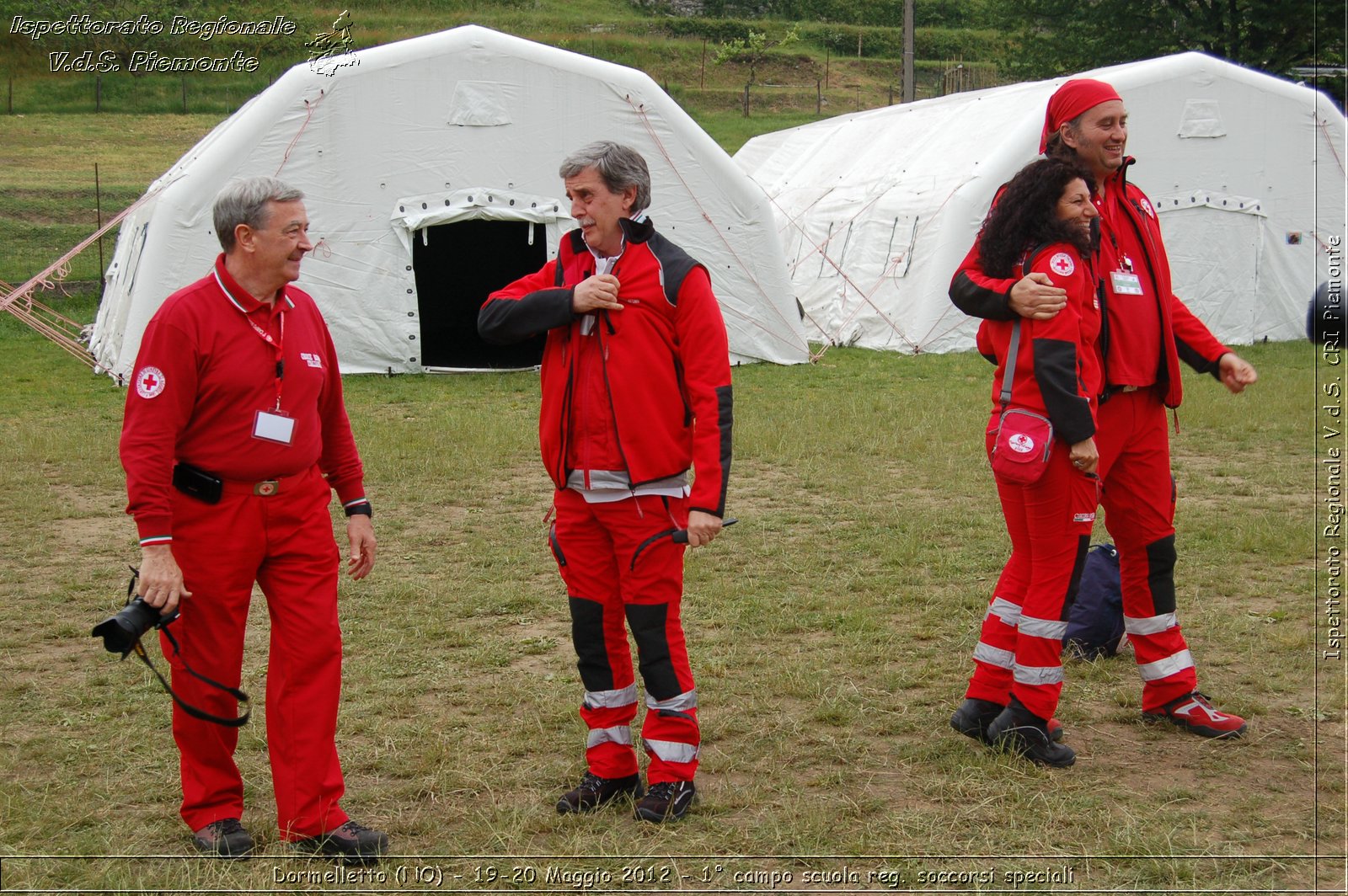 Dormelletto (NO) - 19-20 Maggio 2012 - 1 campo scuola regionale soccorsi speciali Croce Rossa Italiana - Croce Rossa Italiana - Ispettorato Regionale Volontari del Soccorso Piemonte