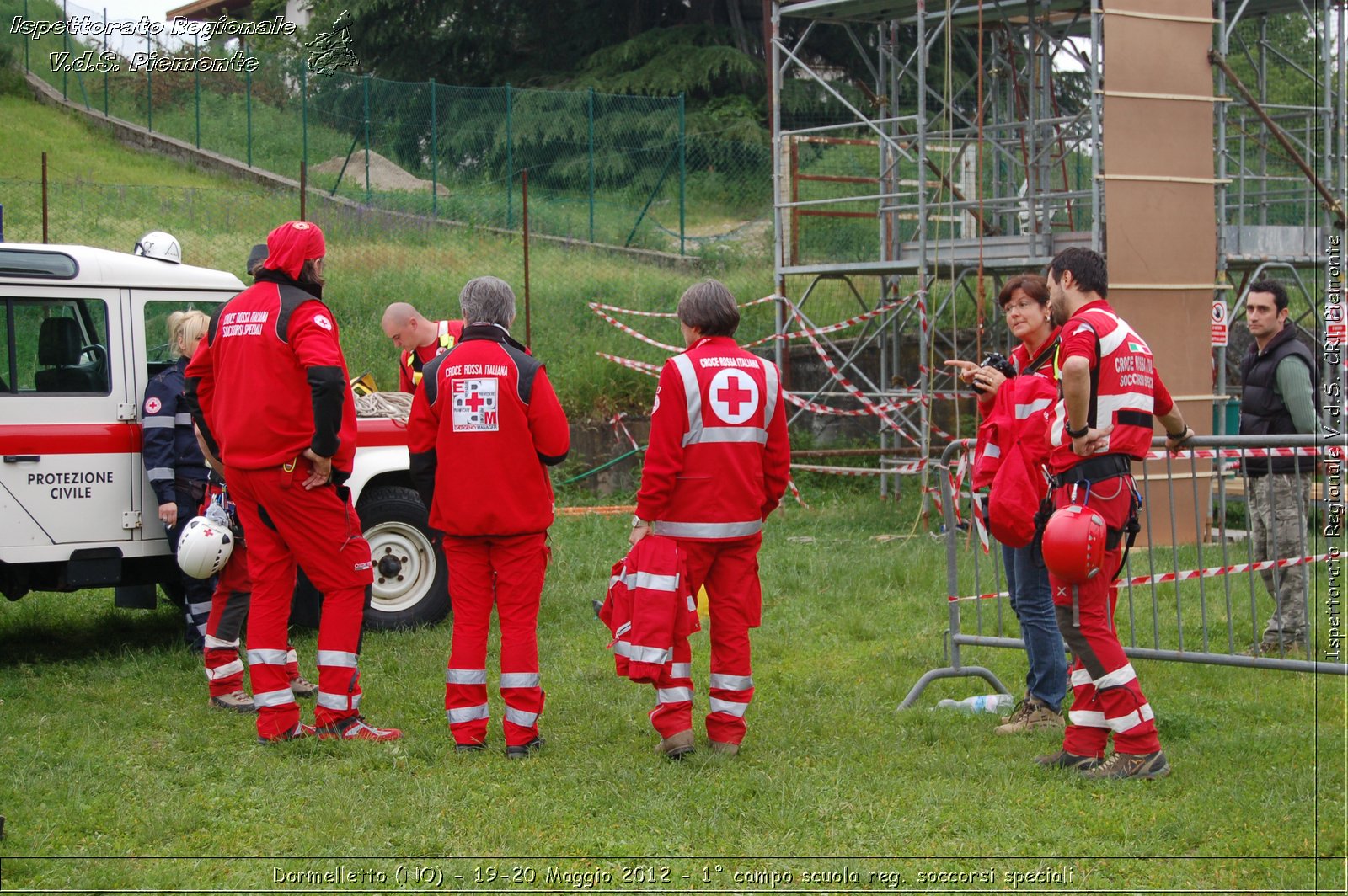 Dormelletto (NO) - 19-20 Maggio 2012 - 1 campo scuola regionale soccorsi speciali Croce Rossa Italiana - Croce Rossa Italiana - Ispettorato Regionale Volontari del Soccorso Piemonte