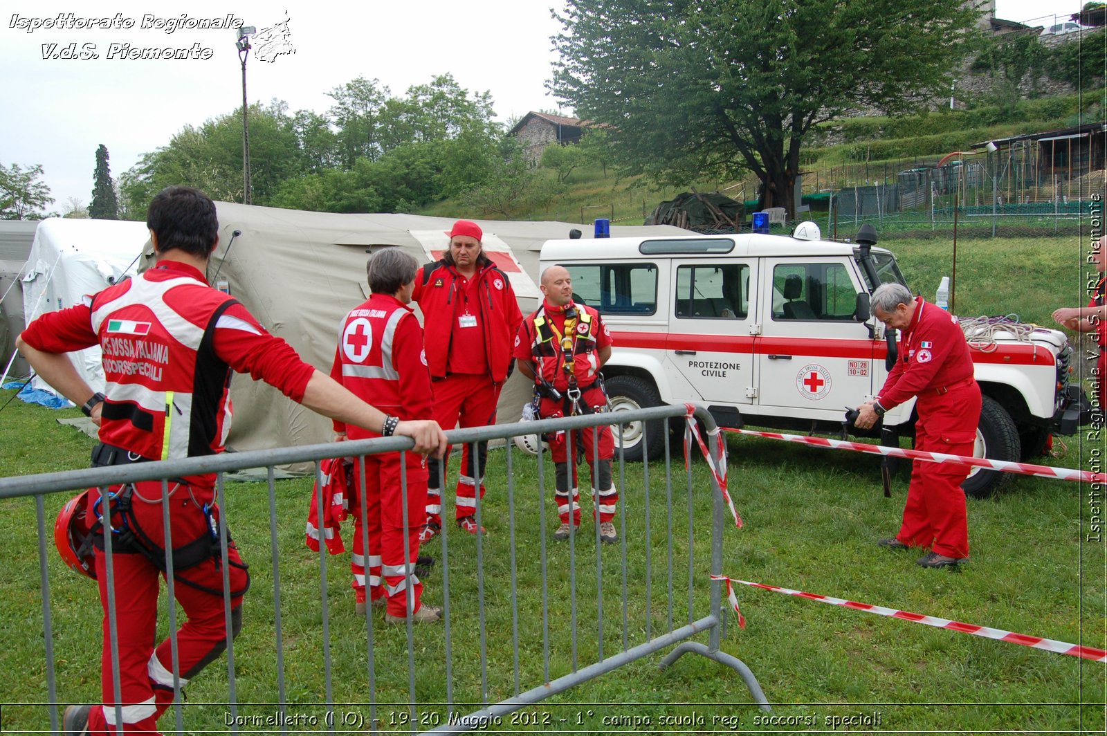 Dormelletto (NO) - 19-20 Maggio 2012 - 1 campo scuola regionale soccorsi speciali Croce Rossa Italiana - Croce Rossa Italiana - Ispettorato Regionale Volontari del Soccorso Piemonte