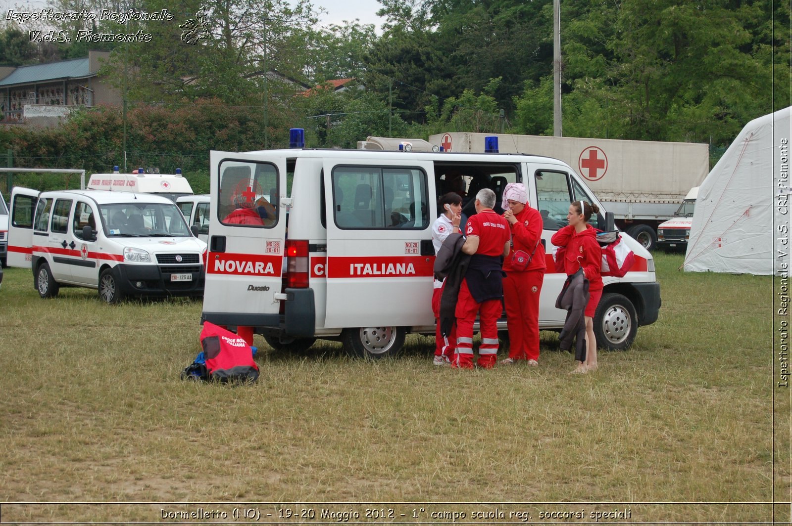 Dormelletto (NO) - 19-20 Maggio 2012 - 1 campo scuola regionale soccorsi speciali Croce Rossa Italiana - Croce Rossa Italiana - Ispettorato Regionale Volontari del Soccorso Piemonte