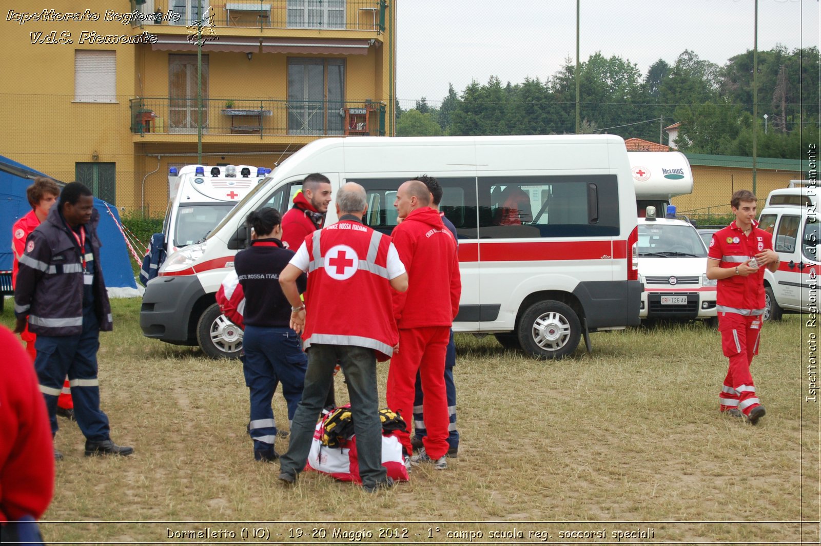 Dormelletto (NO) - 19-20 Maggio 2012 - 1 campo scuola regionale soccorsi speciali Croce Rossa Italiana - Croce Rossa Italiana - Ispettorato Regionale Volontari del Soccorso Piemonte