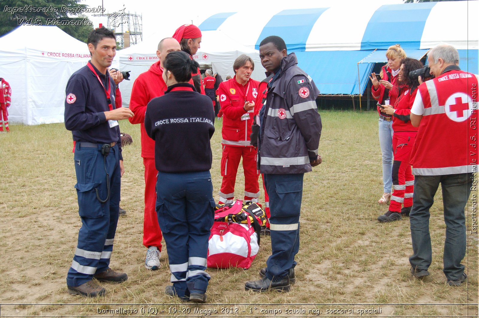 Dormelletto (NO) - 19-20 Maggio 2012 - 1 campo scuola regionale soccorsi speciali Croce Rossa Italiana - Croce Rossa Italiana - Ispettorato Regionale Volontari del Soccorso Piemonte