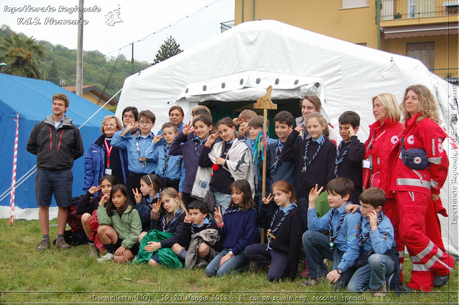 Dormelletto (NO) - 19-20 Maggio 2012 - 1 campo scuola regionale soccorsi speciali Croce Rossa Italiana - Croce Rossa Italiana - Ispettorato Regionale Volontari del Soccorso Piemonte