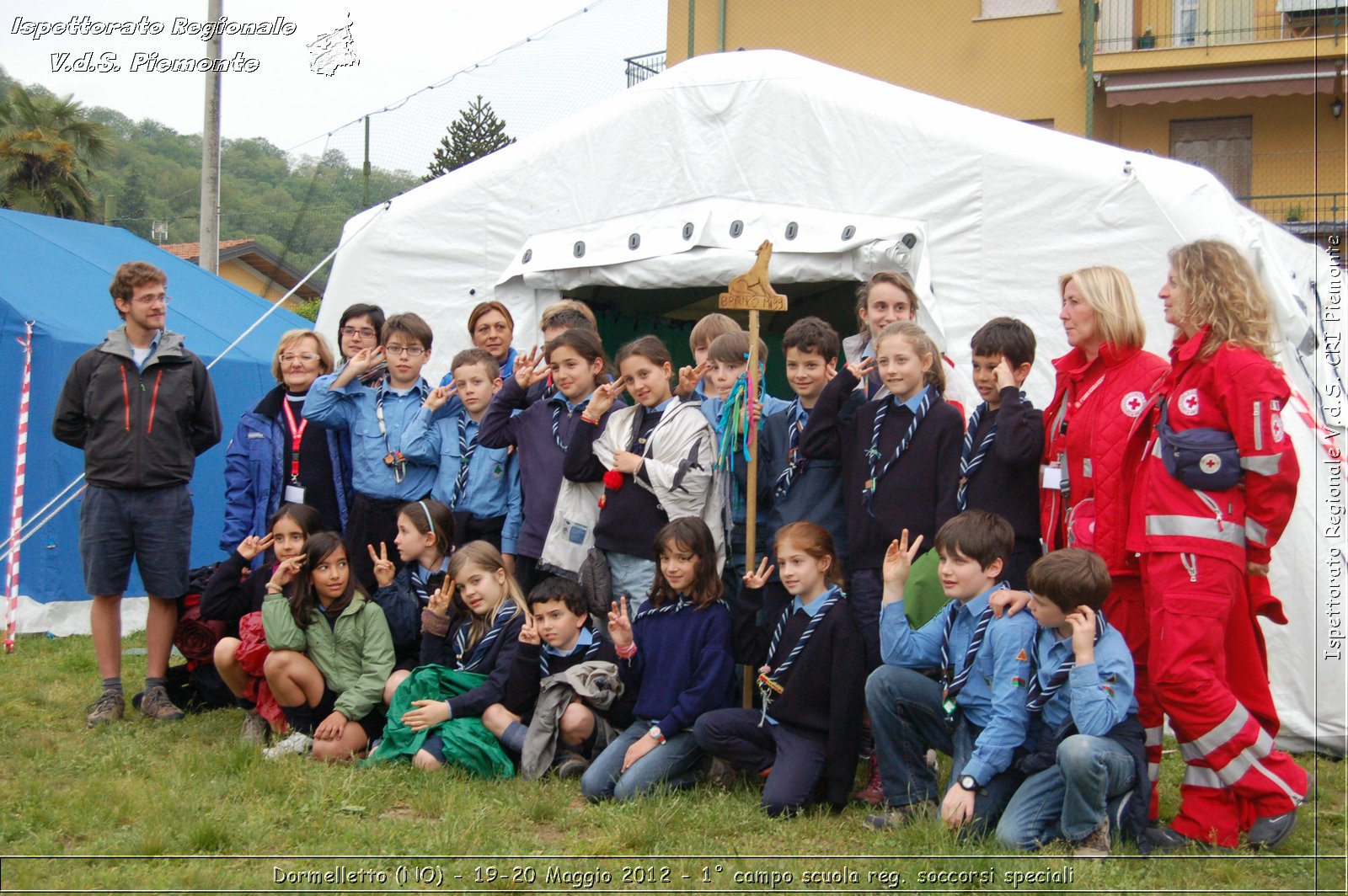 Dormelletto (NO) - 19-20 Maggio 2012 - 1 campo scuola regionale soccorsi speciali Croce Rossa Italiana - Croce Rossa Italiana - Ispettorato Regionale Volontari del Soccorso Piemonte