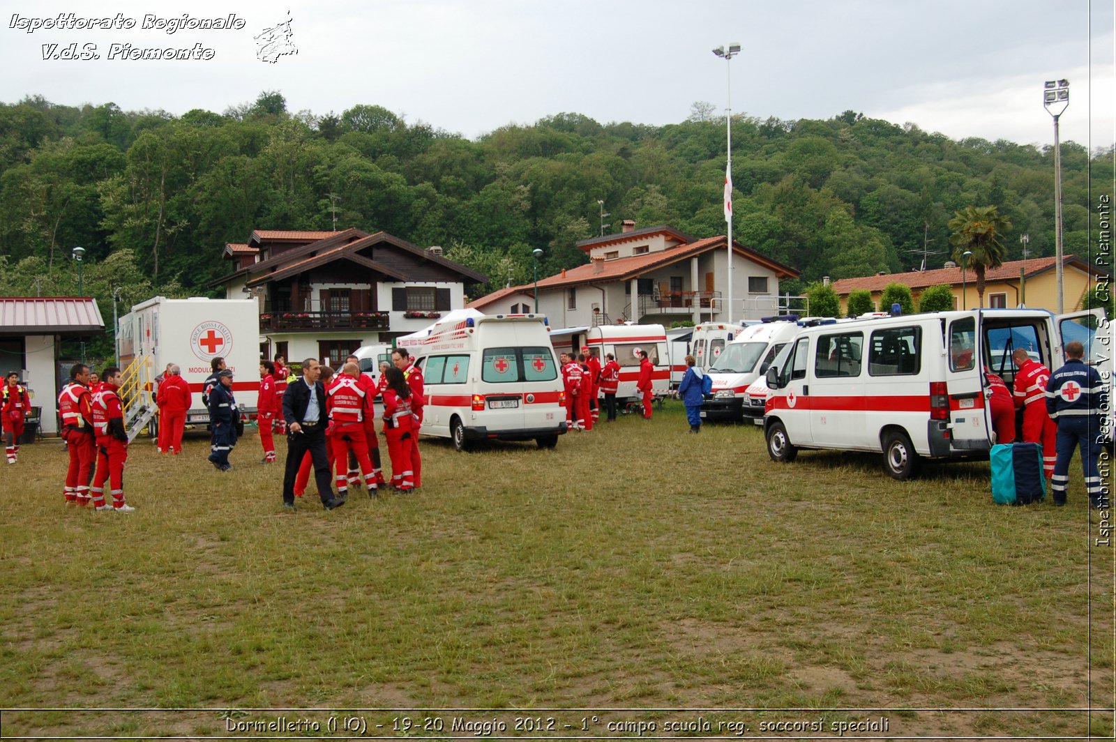 Dormelletto (NO) - 19-20 Maggio 2012 - 1 campo scuola regionale soccorsi speciali Croce Rossa Italiana - Croce Rossa Italiana - Ispettorato Regionale Volontari del Soccorso Piemonte