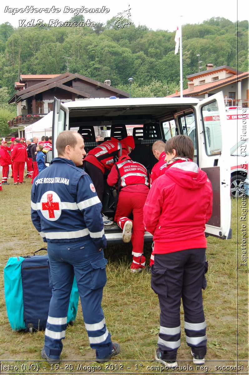 Dormelletto (NO) - 19-20 Maggio 2012 - 1 campo scuola regionale soccorsi speciali Croce Rossa Italiana - Croce Rossa Italiana - Ispettorato Regionale Volontari del Soccorso Piemonte