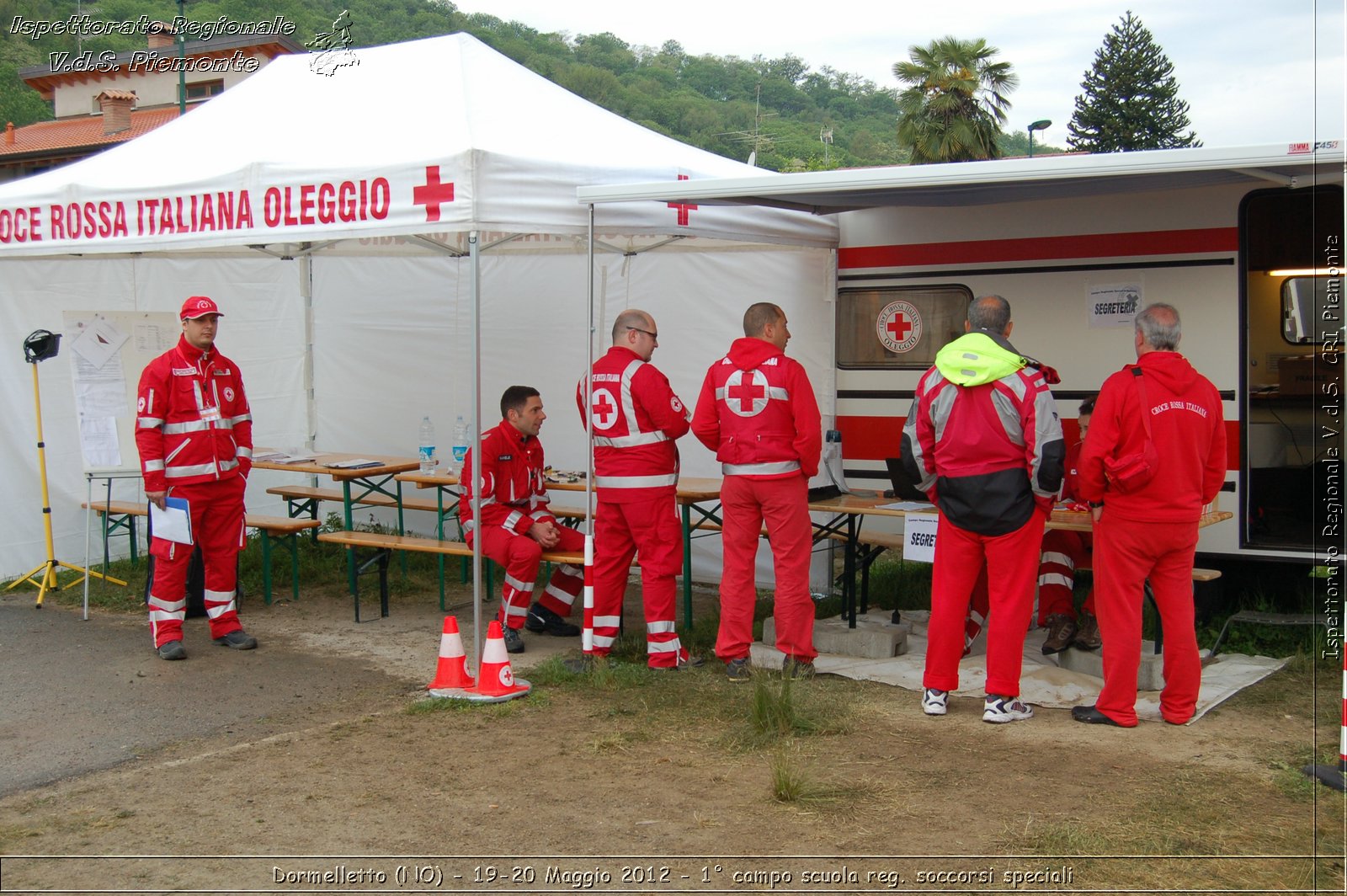 Dormelletto (NO) - 19-20 Maggio 2012 - 1 campo scuola regionale soccorsi speciali Croce Rossa Italiana - Croce Rossa Italiana - Ispettorato Regionale Volontari del Soccorso Piemonte