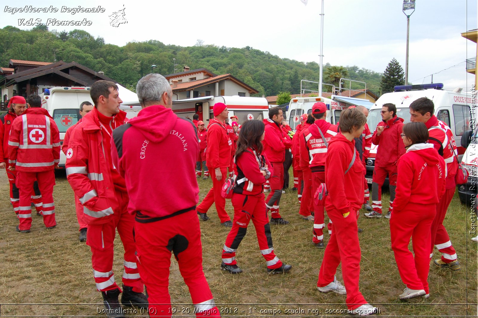 Dormelletto (NO) - 19-20 Maggio 2012 - 1 campo scuola regionale soccorsi speciali Croce Rossa Italiana - Croce Rossa Italiana - Ispettorato Regionale Volontari del Soccorso Piemonte