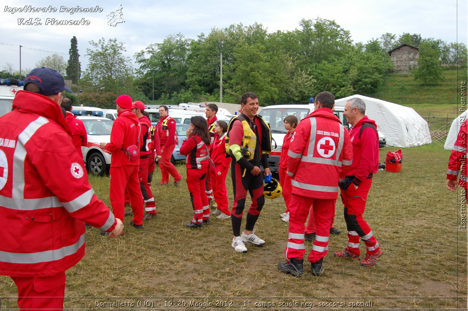 Dormelletto (NO) - 19-20 Maggio 2012 - 1 campo scuola regionale soccorsi speciali Croce Rossa Italiana - Croce Rossa Italiana - Ispettorato Regionale Volontari del Soccorso Piemonte