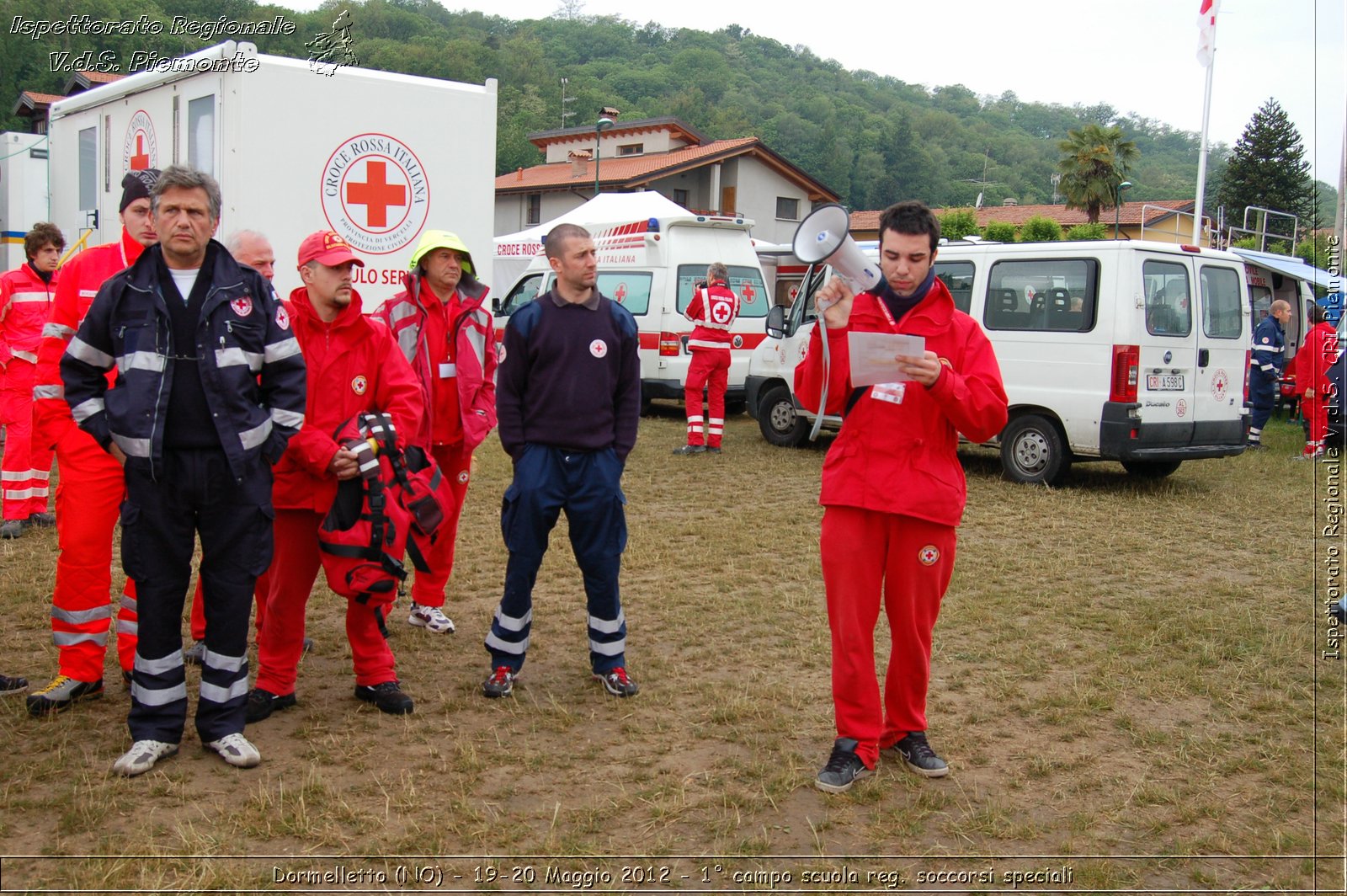 Dormelletto (NO) - 19-20 Maggio 2012 - 1 campo scuola regionale soccorsi speciali Croce Rossa Italiana - Croce Rossa Italiana - Ispettorato Regionale Volontari del Soccorso Piemonte