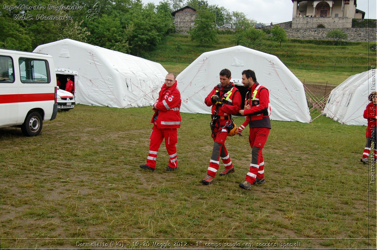 Dormelletto (NO) - 19-20 Maggio 2012 - 1 campo scuola regionale soccorsi speciali Croce Rossa Italiana - Croce Rossa Italiana - Ispettorato Regionale Volontari del Soccorso Piemonte