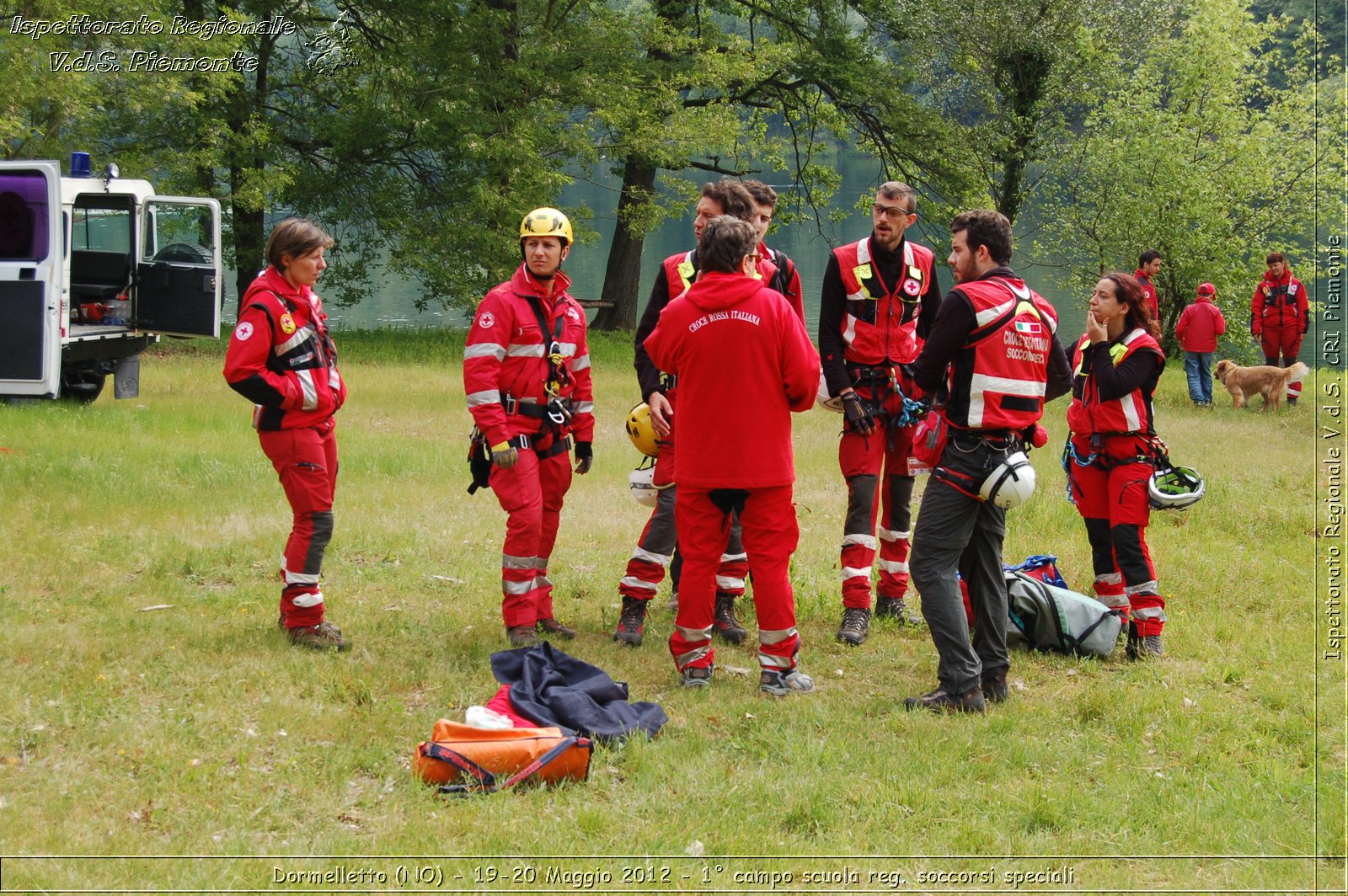 Dormelletto (NO) - 19-20 Maggio 2012 - 1 campo scuola regionale soccorsi speciali Croce Rossa Italiana - Croce Rossa Italiana - Ispettorato Regionale Volontari del Soccorso Piemonte