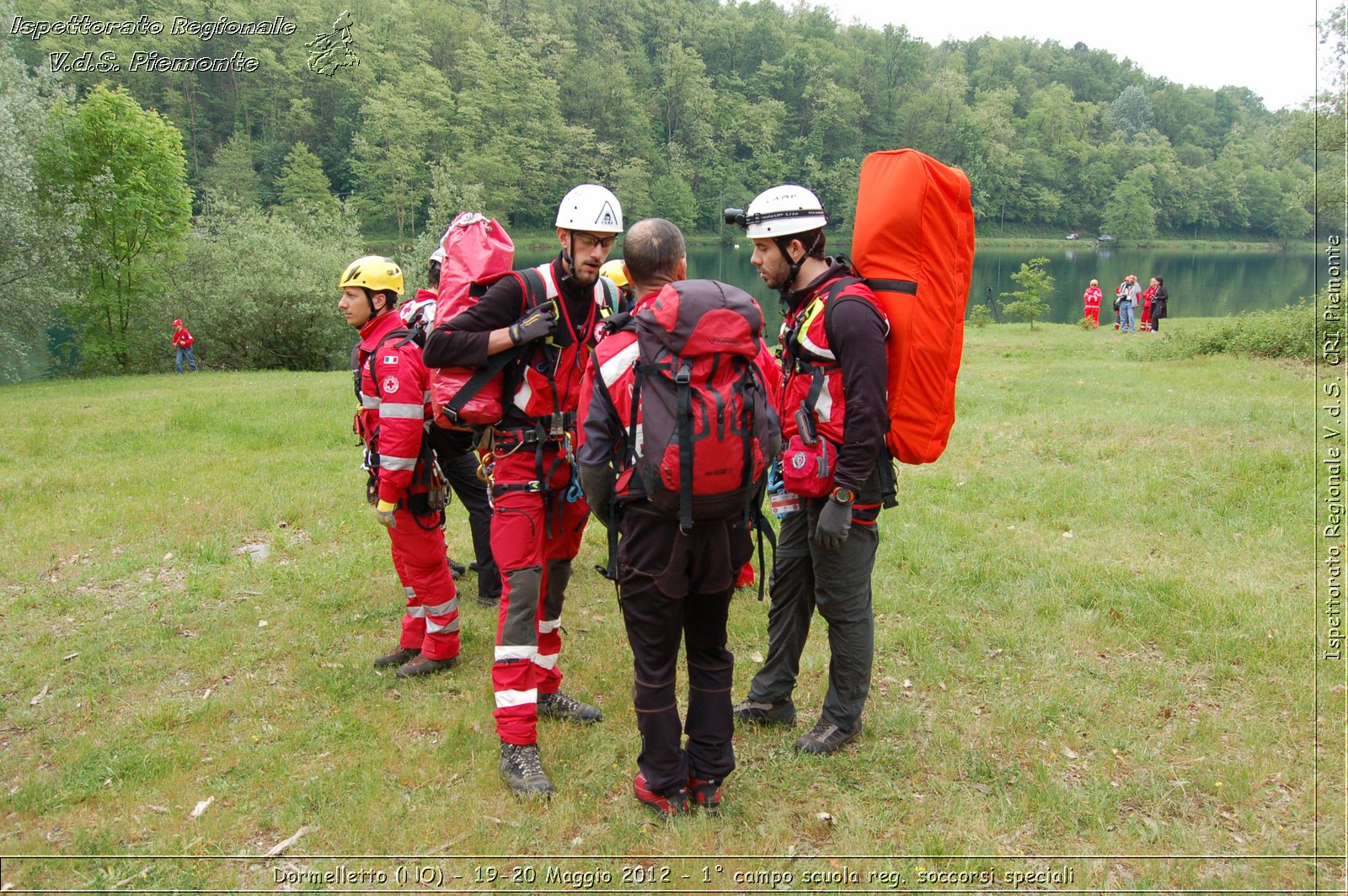 Dormelletto (NO) - 19-20 Maggio 2012 - 1 campo scuola regionale soccorsi speciali Croce Rossa Italiana - Croce Rossa Italiana - Ispettorato Regionale Volontari del Soccorso Piemonte