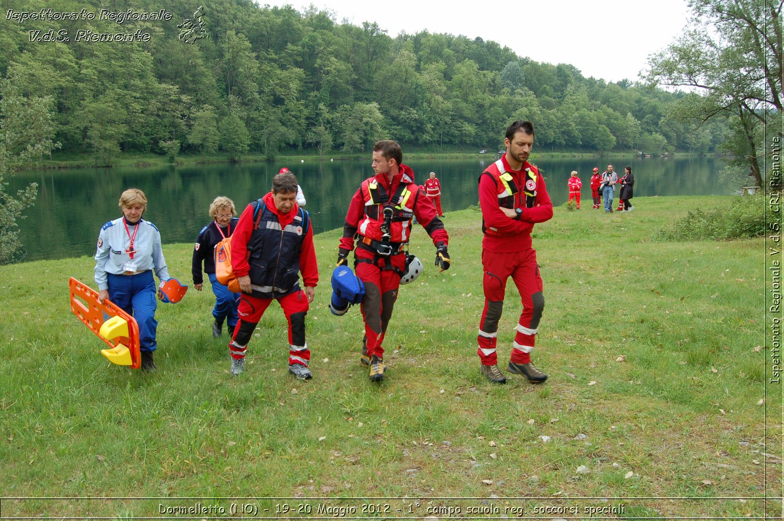 Dormelletto (NO) - 19-20 Maggio 2012 - 1 campo scuola regionale soccorsi speciali Croce Rossa Italiana - Croce Rossa Italiana - Ispettorato Regionale Volontari del Soccorso Piemonte