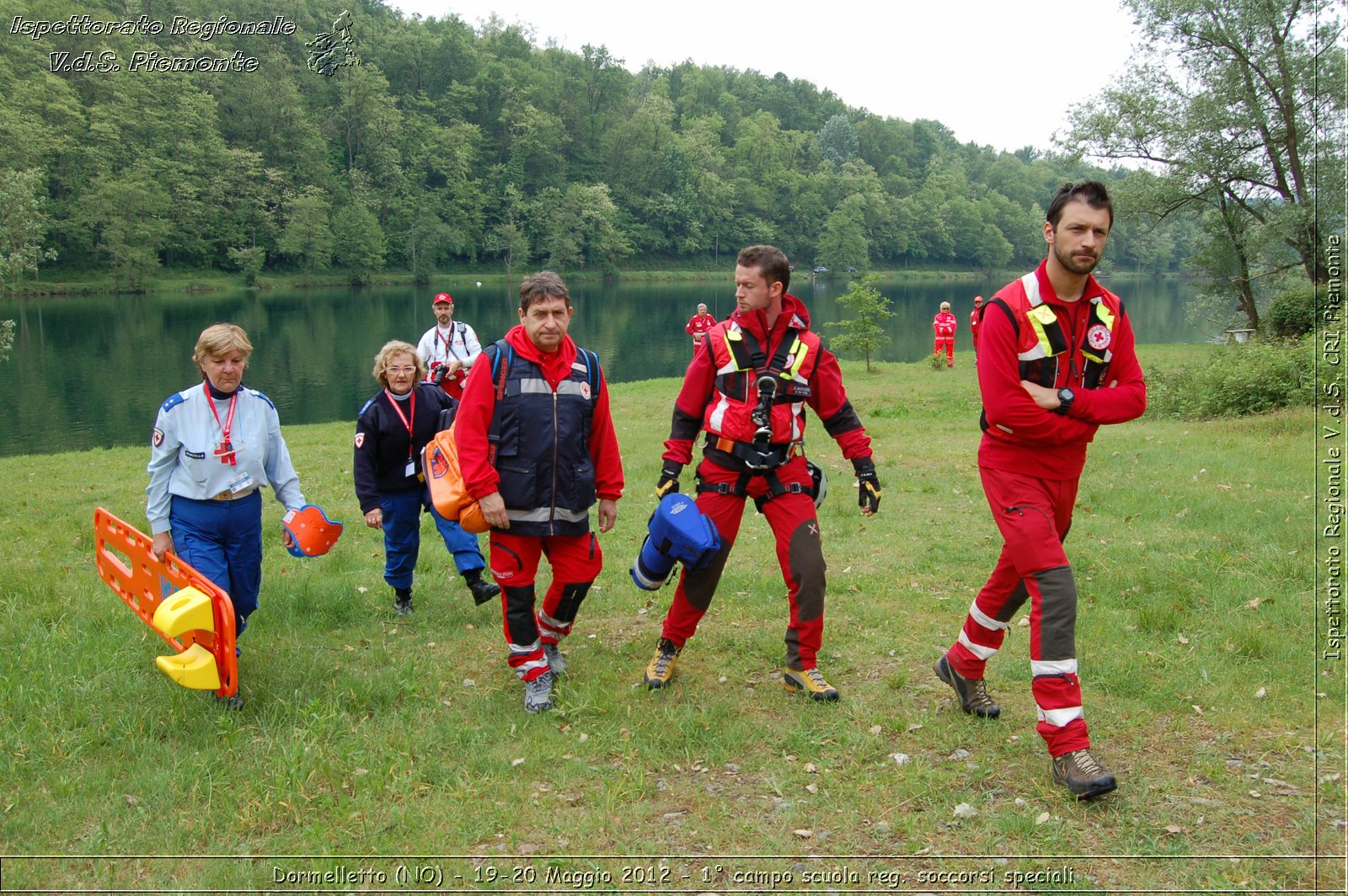 Dormelletto (NO) - 19-20 Maggio 2012 - 1 campo scuola regionale soccorsi speciali Croce Rossa Italiana - Croce Rossa Italiana - Ispettorato Regionale Volontari del Soccorso Piemonte