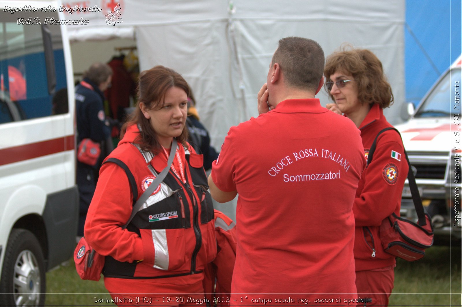 Dormelletto (NO) - 19-20 Maggio 2012 - 1 campo scuola regionale soccorsi speciali Croce Rossa Italiana - Croce Rossa Italiana - Ispettorato Regionale Volontari del Soccorso Piemonte