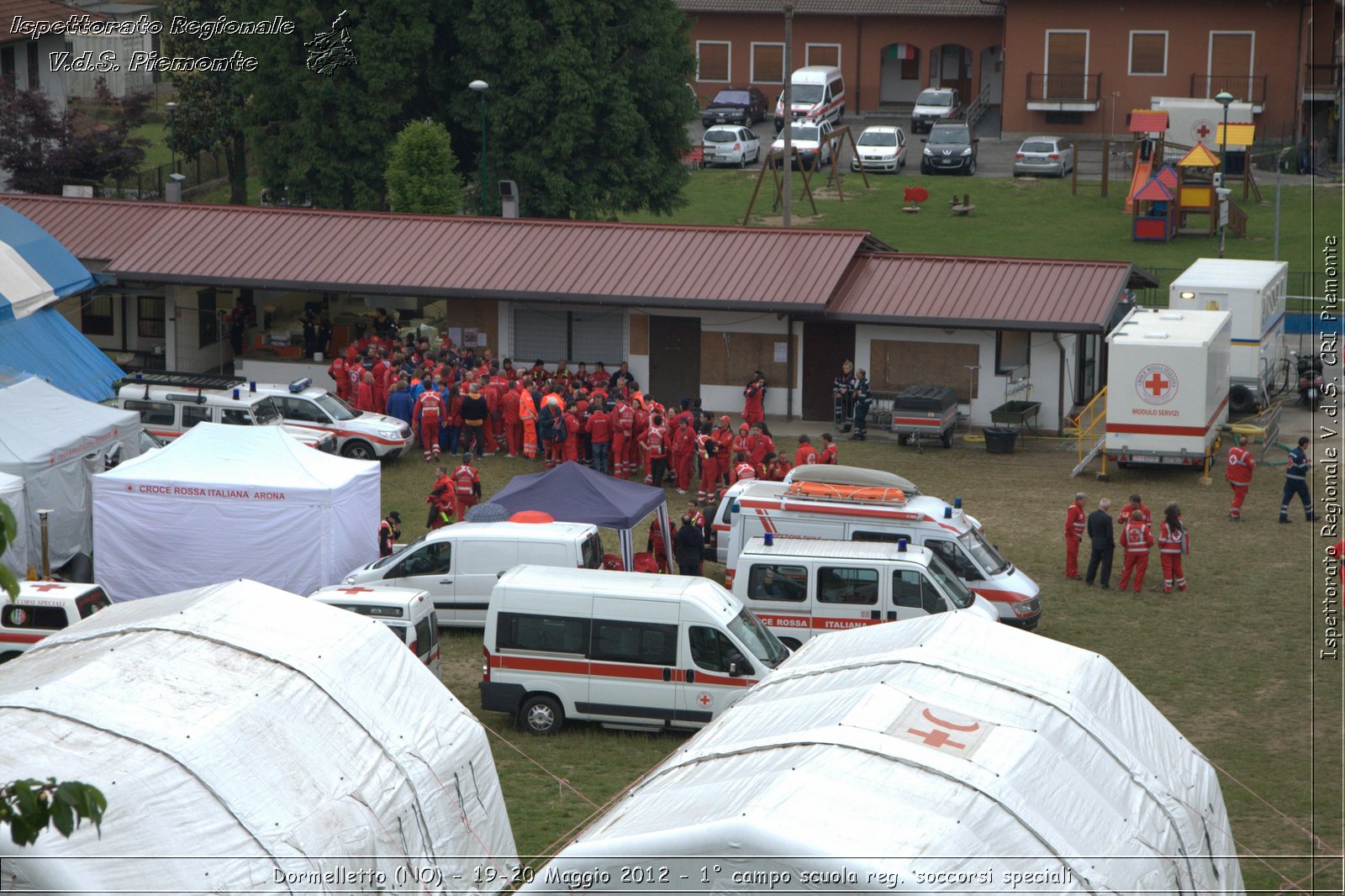 Dormelletto (NO) - 19-20 Maggio 2012 - 1 campo scuola regionale soccorsi speciali Croce Rossa Italiana - Croce Rossa Italiana - Ispettorato Regionale Volontari del Soccorso Piemonte