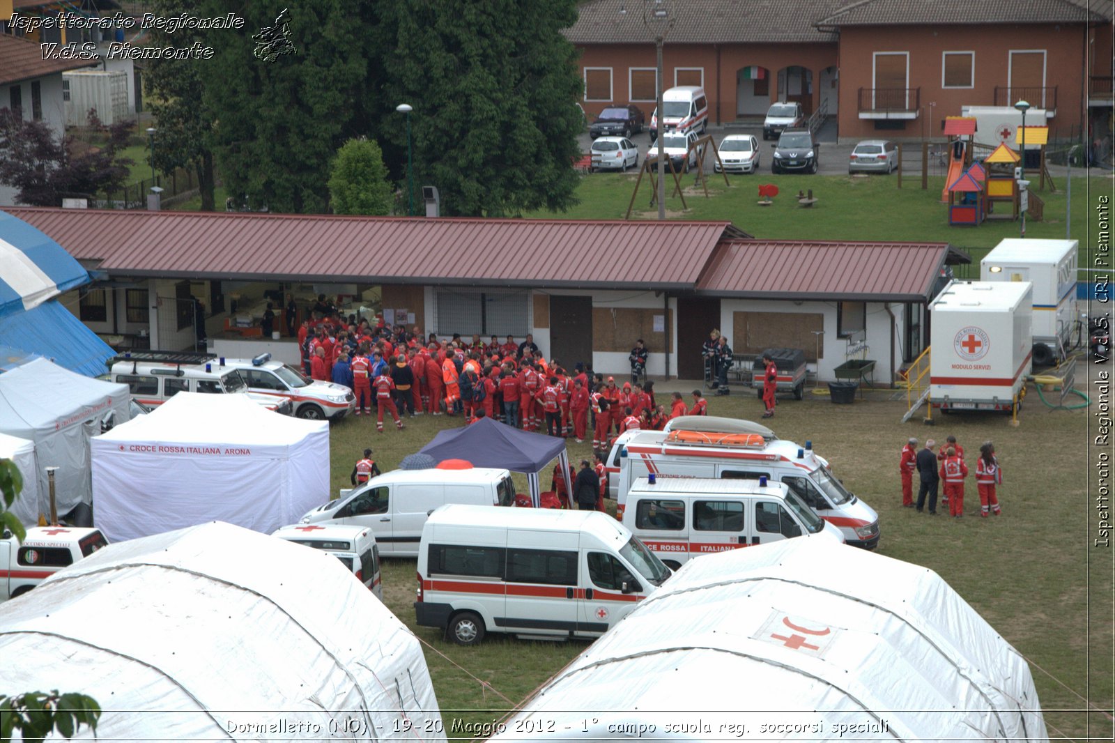 Dormelletto (NO) - 19-20 Maggio 2012 - 1 campo scuola regionale soccorsi speciali Croce Rossa Italiana - Croce Rossa Italiana - Ispettorato Regionale Volontari del Soccorso Piemonte