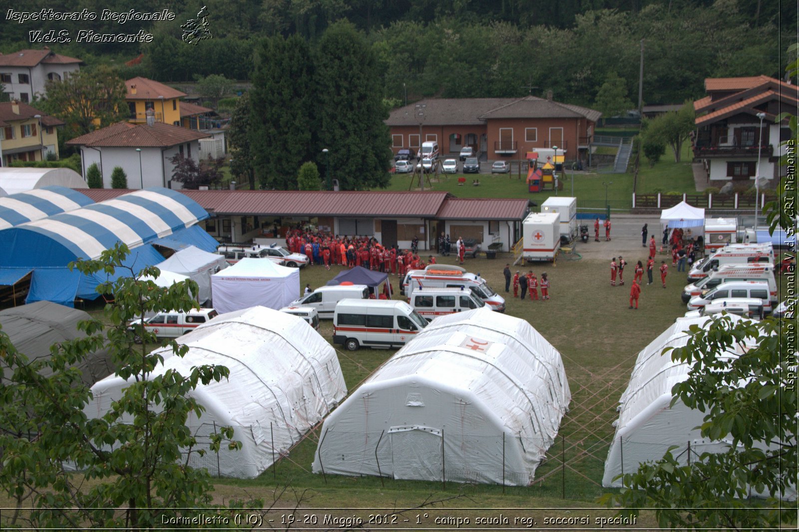 Dormelletto (NO) - 19-20 Maggio 2012 - 1 campo scuola regionale soccorsi speciali Croce Rossa Italiana - Croce Rossa Italiana - Ispettorato Regionale Volontari del Soccorso Piemonte