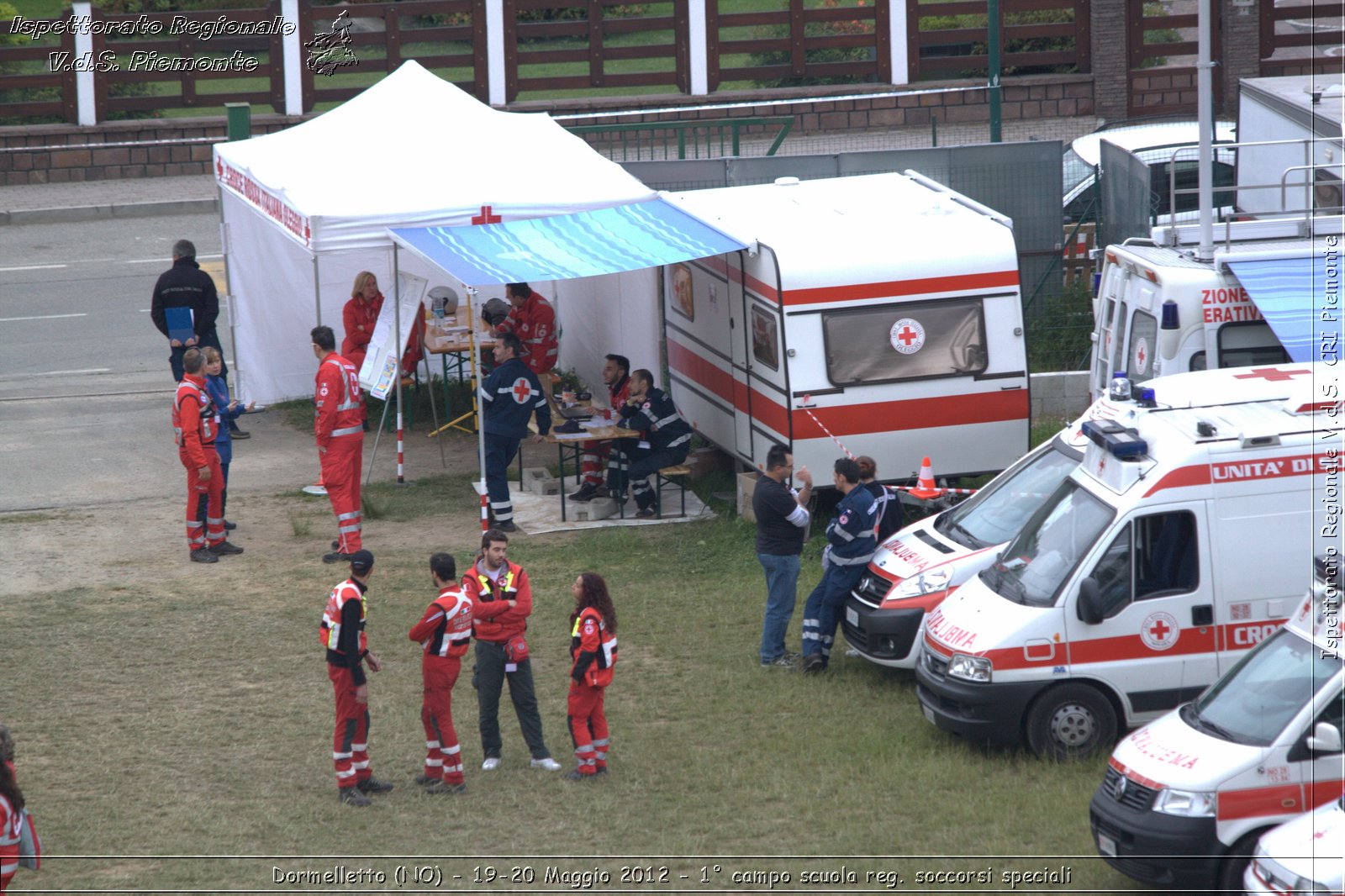 Dormelletto (NO) - 19-20 Maggio 2012 - 1 campo scuola regionale soccorsi speciali Croce Rossa Italiana - Croce Rossa Italiana - Ispettorato Regionale Volontari del Soccorso Piemonte