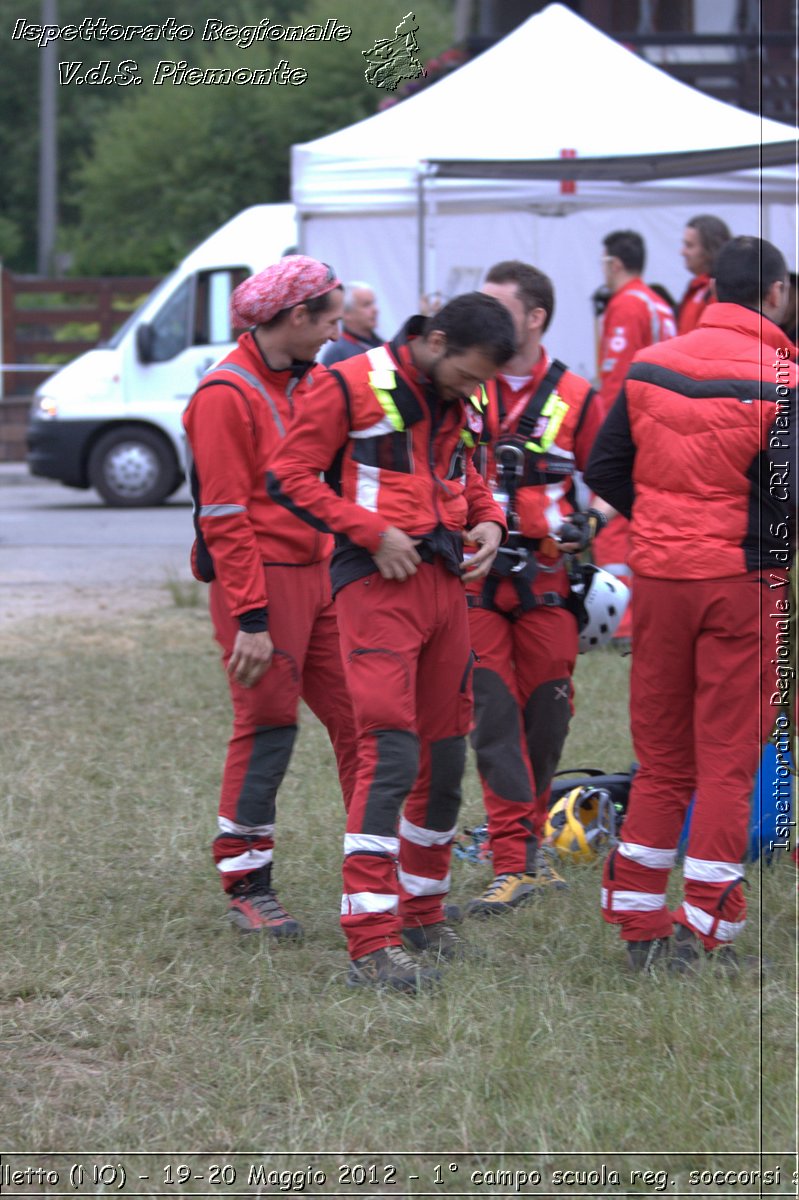 Dormelletto (NO) - 19-20 Maggio 2012 - 1 campo scuola regionale soccorsi speciali Croce Rossa Italiana - Croce Rossa Italiana - Ispettorato Regionale Volontari del Soccorso Piemonte