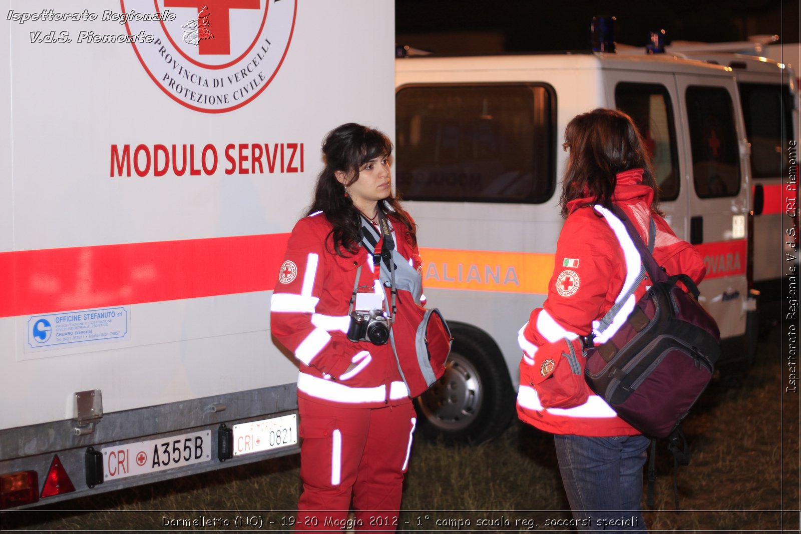 Dormelletto (NO) - 19-20 Maggio 2012 - 1 campo scuola regionale soccorsi speciali Croce Rossa Italiana - Croce Rossa Italiana - Ispettorato Regionale Volontari del Soccorso Piemonte