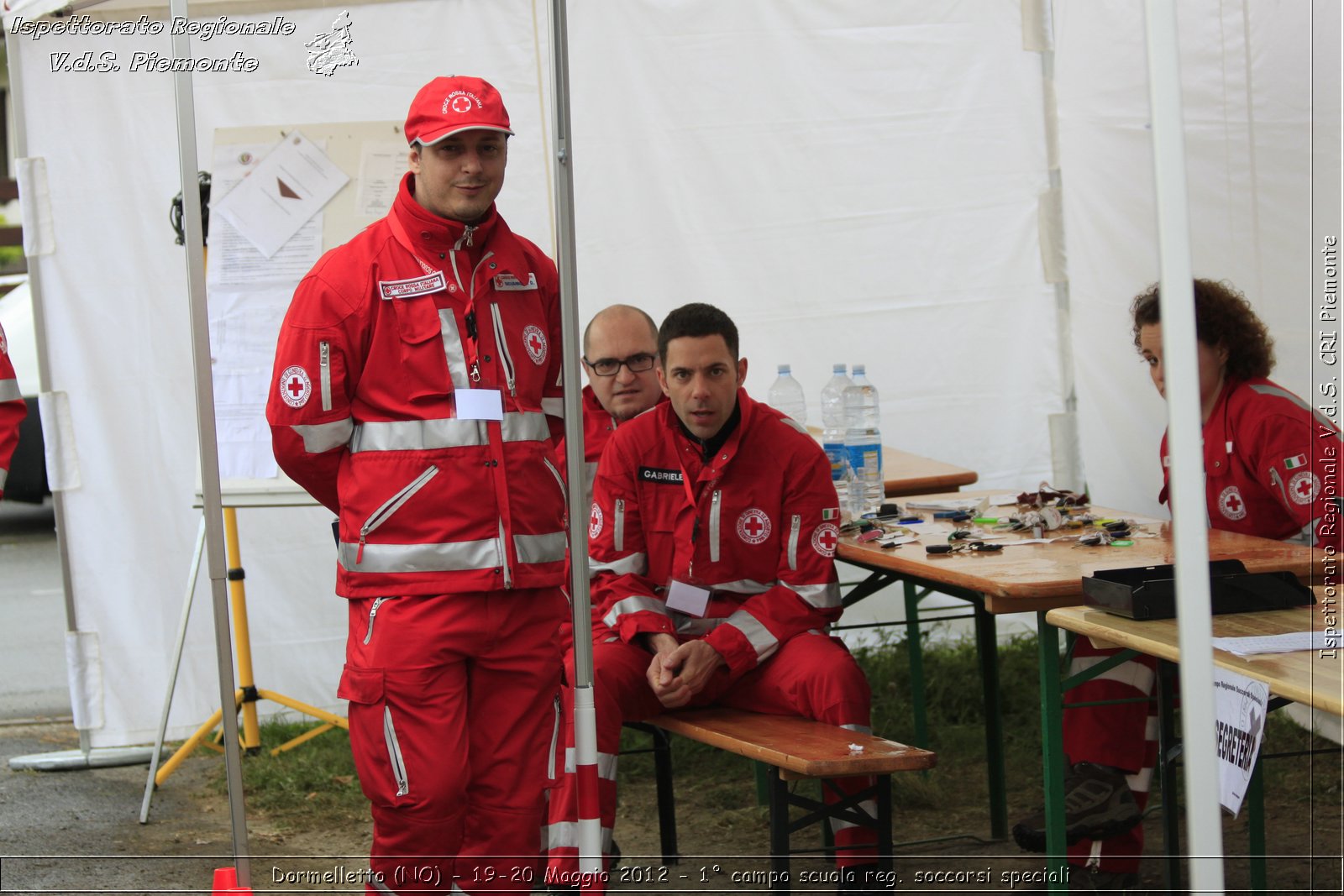 Dormelletto (NO) - 19-20 Maggio 2012 - 1 campo scuola regionale soccorsi speciali Croce Rossa Italiana - Croce Rossa Italiana - Ispettorato Regionale Volontari del Soccorso Piemonte