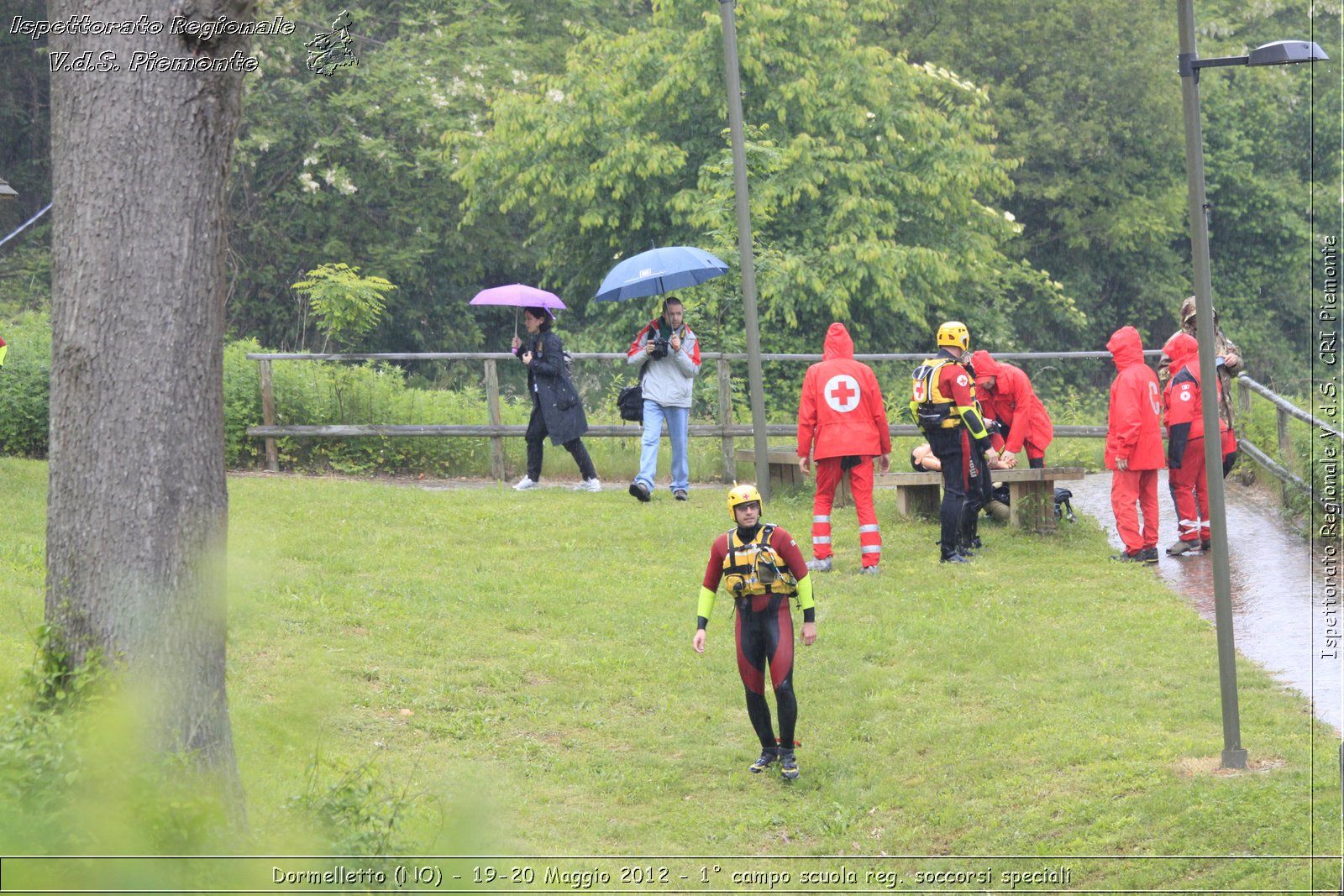 Dormelletto (NO) - 19-20 Maggio 2012 - 1 campo scuola regionale soccorsi speciali Croce Rossa Italiana - Croce Rossa Italiana - Ispettorato Regionale Volontari del Soccorso Piemonte