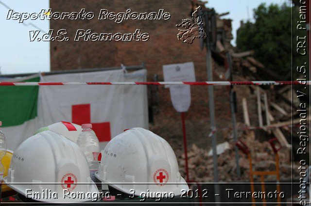 Emilia Romagna - 3 giugno 2012 - Terremoto - Croce Rossa Italiana - Ispettorato Regionale Volontari del Soccorso del Piemonte