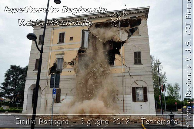 Emilia Romagna - 3 giugno 2012 - Terremoto - Croce Rossa Italiana - Ispettorato Regionale Volontari del Soccorso del Piemonte