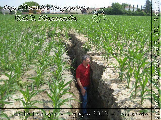 Emilia Romagna - 3 giugno 2012 - Terremoto - Croce Rossa Italiana - Ispettorato Regionale Volontari del Soccorso del Piemonte